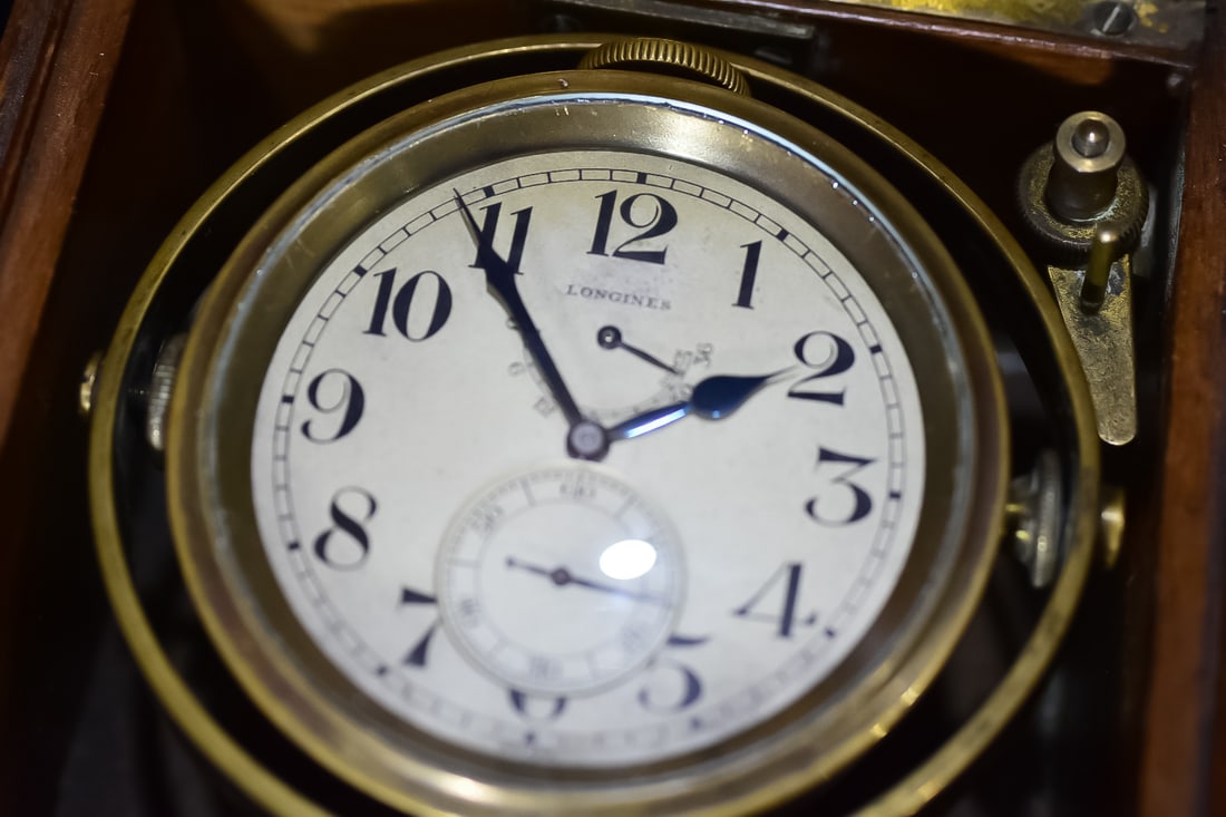 Longines Marine Chronometer 36 Hour Ship Deck Watch Clock: Longines Marine Chronometer 36 Hour Ship Deck Watch Clock DETAILS
