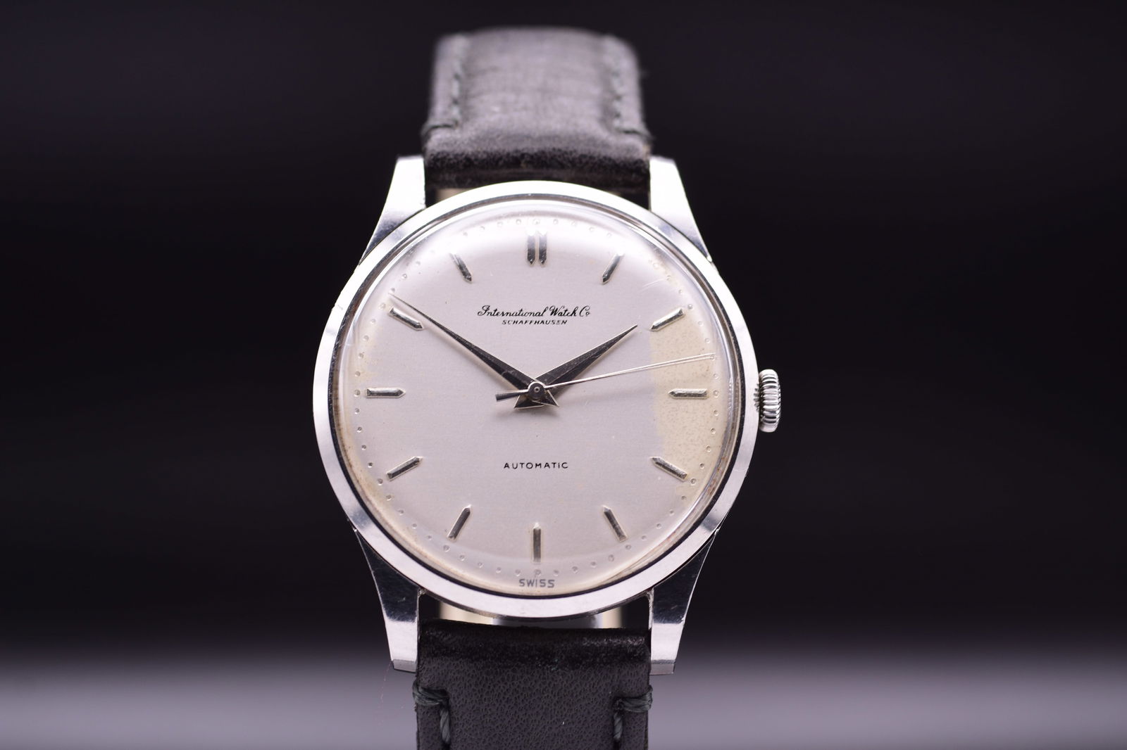 IWC Schaffhausen Calibre 853 ‘Calatrava’ Automatic ‘Long Signature’ Dress Watch, c.1958. (1 of 5)