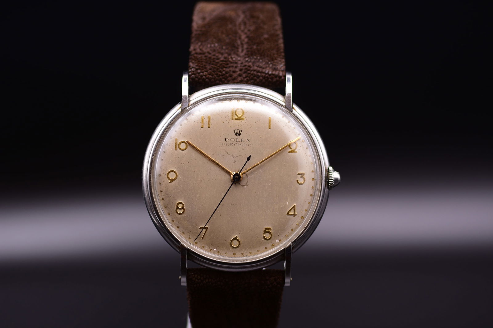 Rolex Snapback Ref 4371 1950's Vintage Precision Dress Watch Men's Large Size Manual: Rolex Snapback Ref 4371 1950's Vintage Precision Dress Watch Men's Large Size Manual The Rolex Reference 4371 Snapback is a quintessential vintage men's dress watch from the 1950s, prized by collector