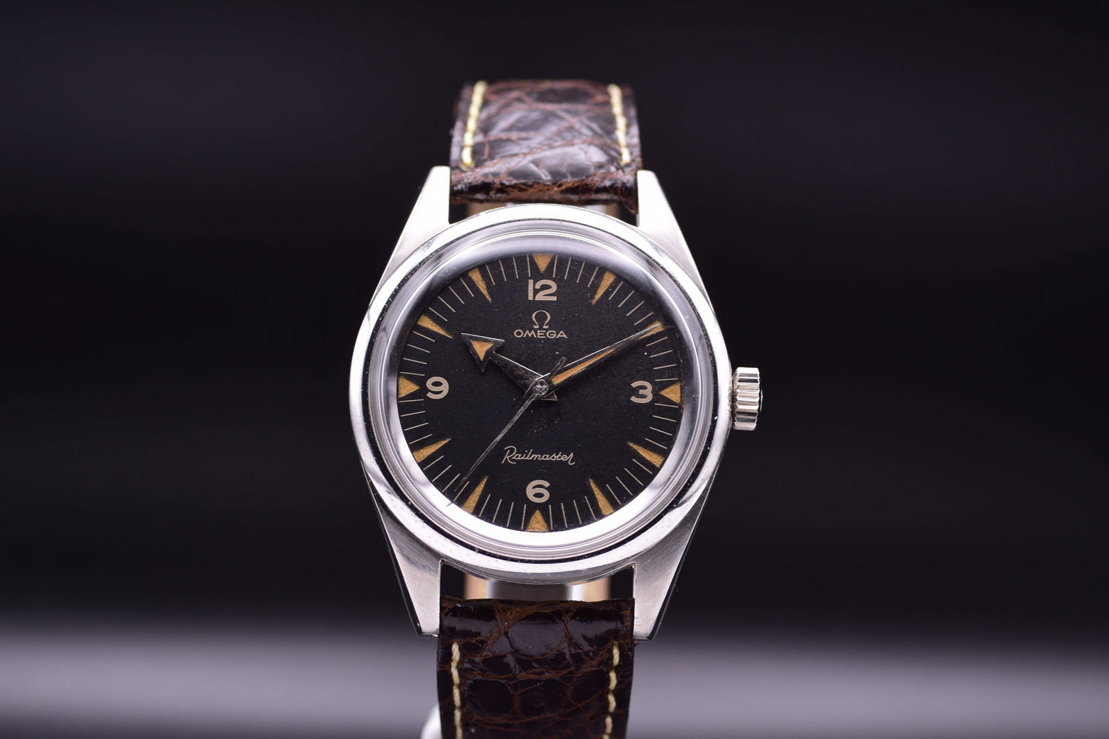 Omega "The Railmaster", Ref 2914-1, MK1, First Execution, With Broad Arrow Hands C.1957 (1 of 7)