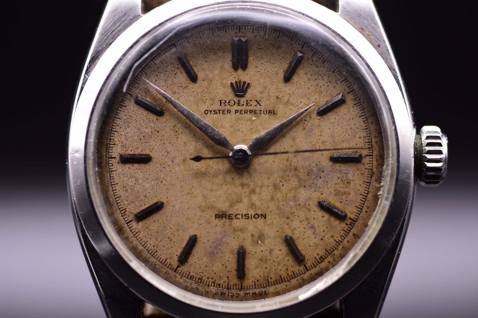 Rolex Oyster Precision Double Ref 6098 6298 C.1955 'Bubbleback" the Everest Expedition Model: Rolex Oyster Precision Double Ref 6098 6298 C.1955 'Bubbleback" the Everest Expedition Model Presented is a superb example of a highly collectible vintage Rolex Oyster Perpetual Precision, identified