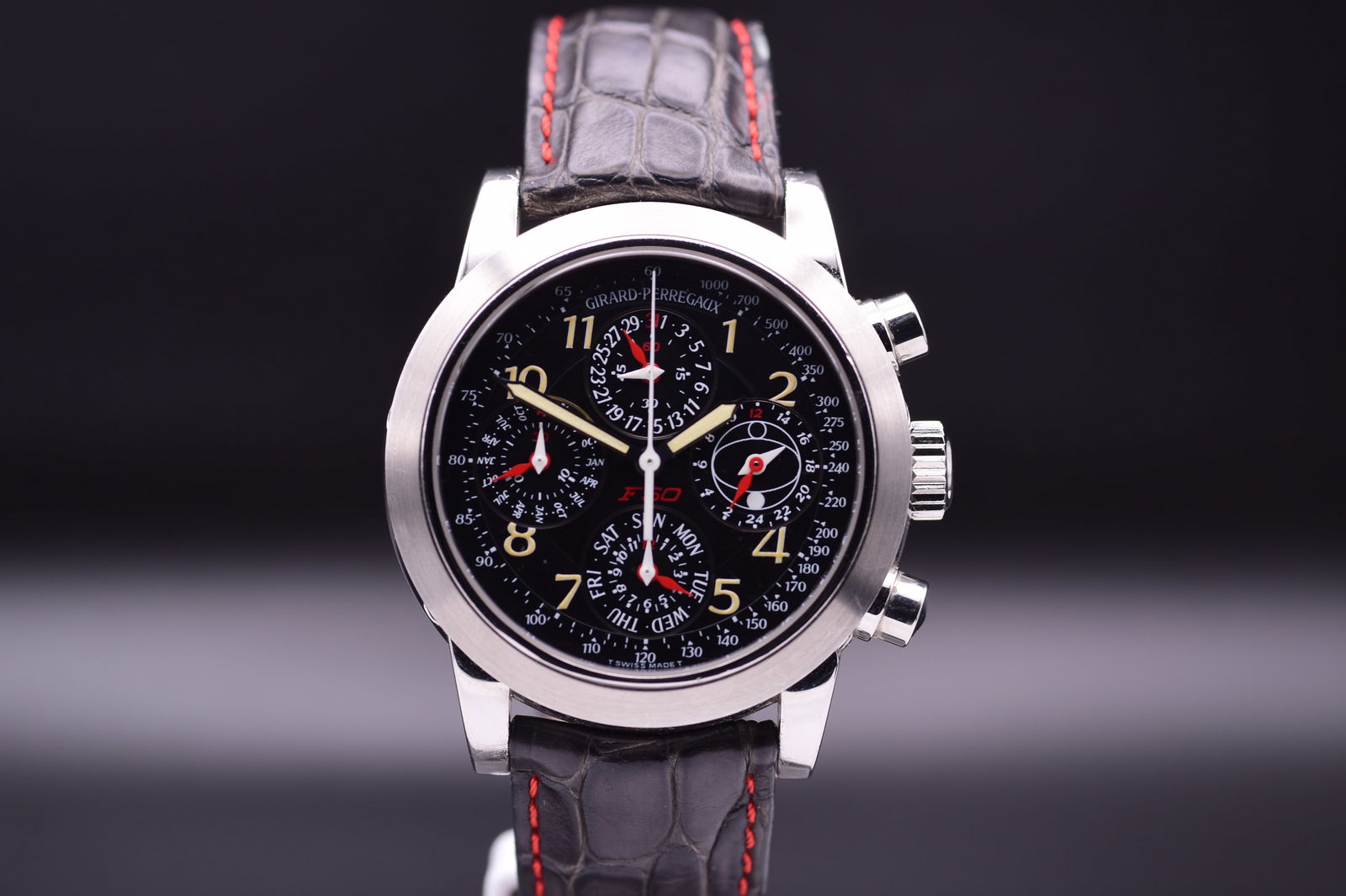 Girard-Perregaux F50 Perpetual Calendar Chronograph Limited Edition Of 250 Offered to Original F50 (1 of 6)