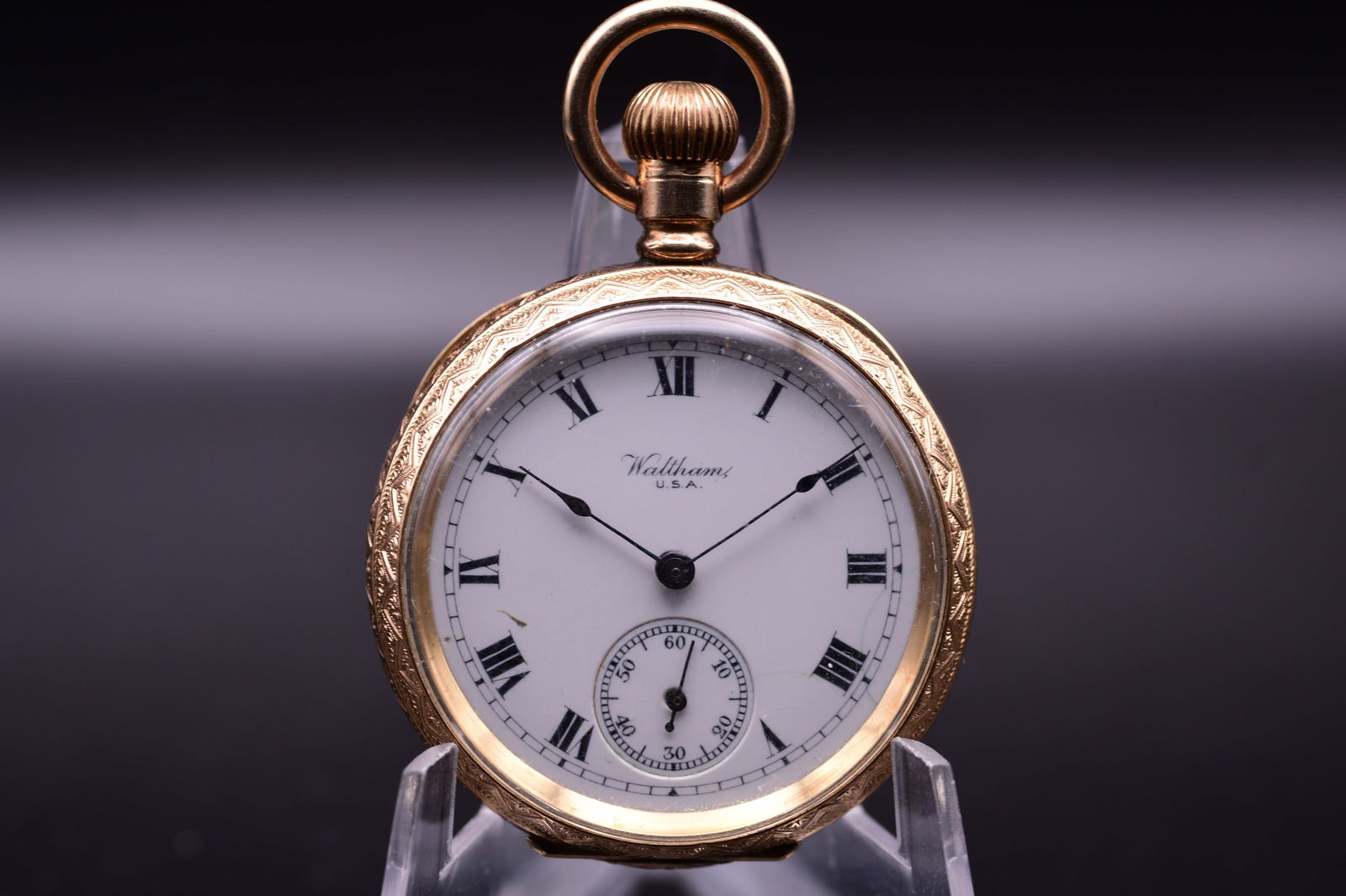 Waltham A Lady's 10k Gold-Filled Pocket Watch, 'Moon' Grade by ALD (1 of 7)