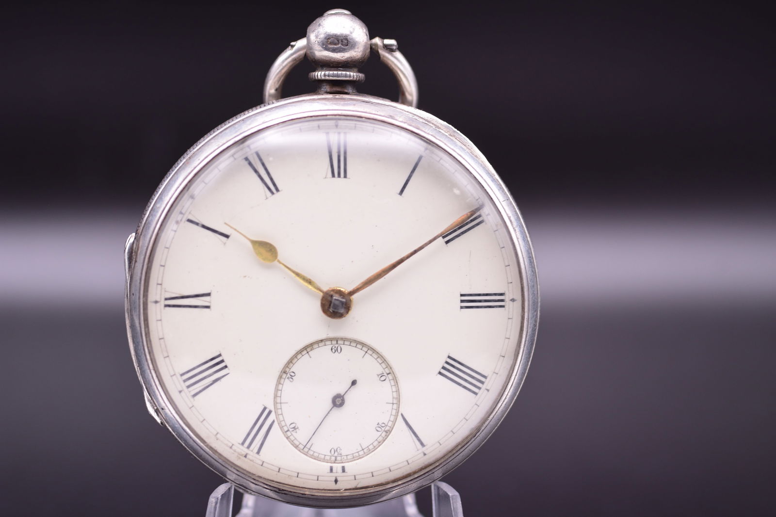 A Solid Silver English Lever Pocket Watch, featuring a Gilt Fusee Movement, Circa 1870 (1 of 6)