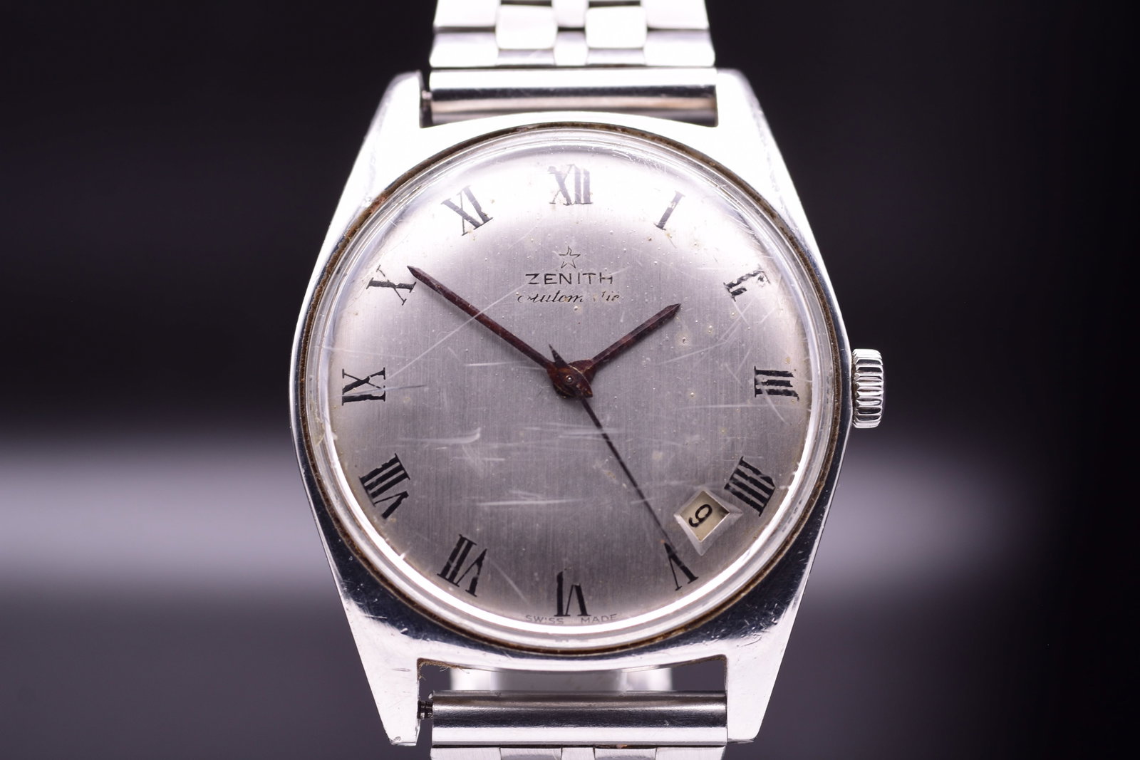 Zenith 25X2 A Gentleman’s Stainless Steel Automatic Dress Watch with Date (1 of 5)