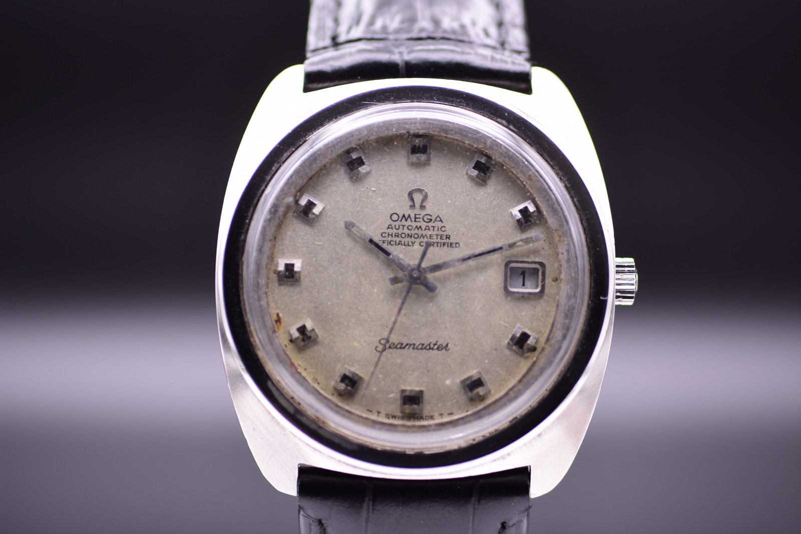 Omega Oversized 39mm Jumbo Seamaster Automatic Chronometer Ref 168.035 c.1970 (1 of 8)