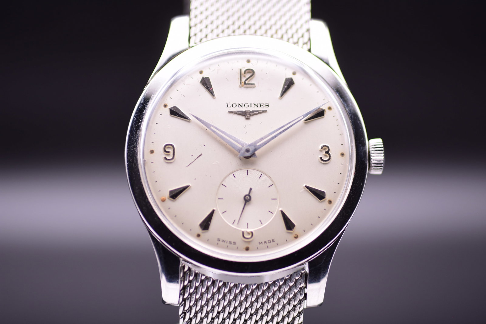Longines Jumbo Oversized Calatrava Manual Wind Wristwatch Cal. 12.68Z 1956 (1 of 7)