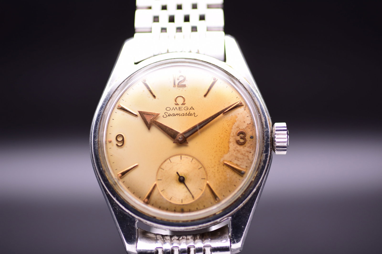 Omega Seamaster Seachero Ref. 2990-1 Tropical Dial Wristwatch 1961 (1 of 8)
