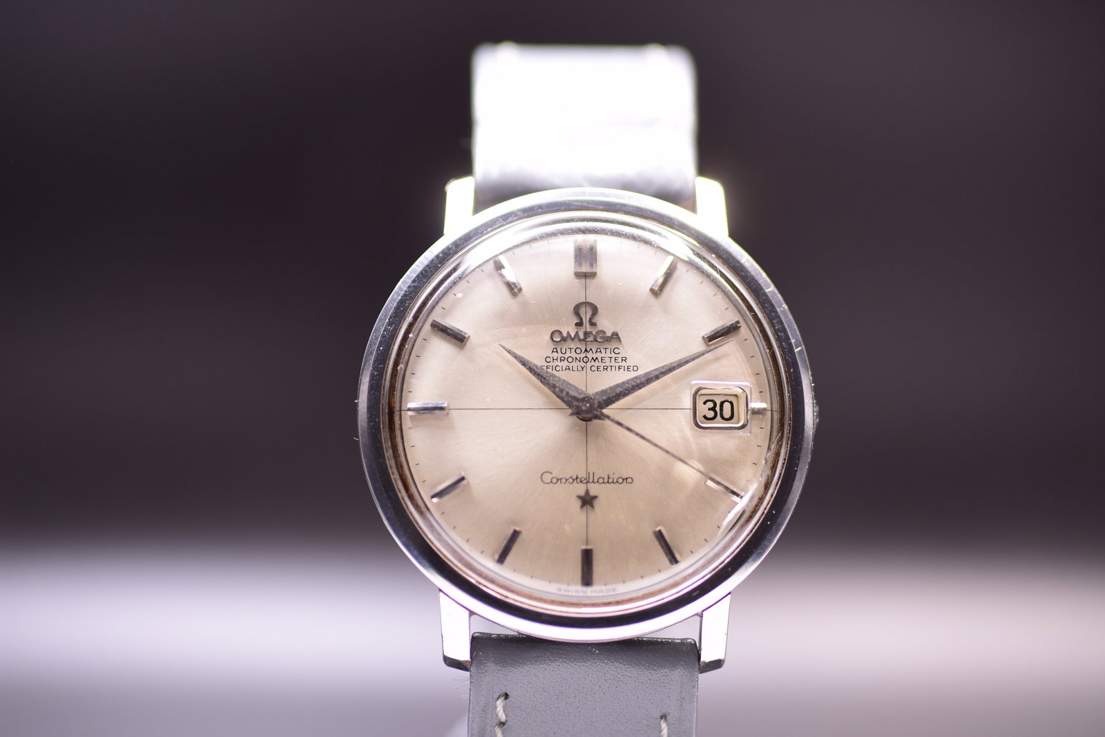 Omega Constellation 168.004 Crosshair Automatic 35.5mm Watch 1966 (1 of 7)