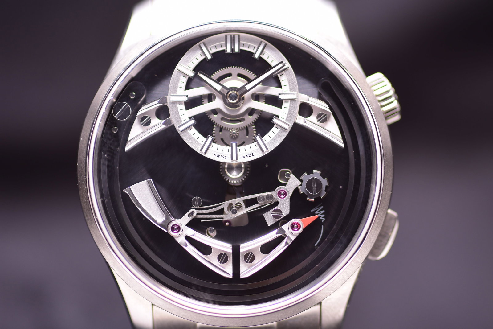 Christopher Ward C1 Bel Canto 'Nero Grade 5 Titanium 'Sonnerie au Passage Automatic Hourly Chiming (1 of 8)