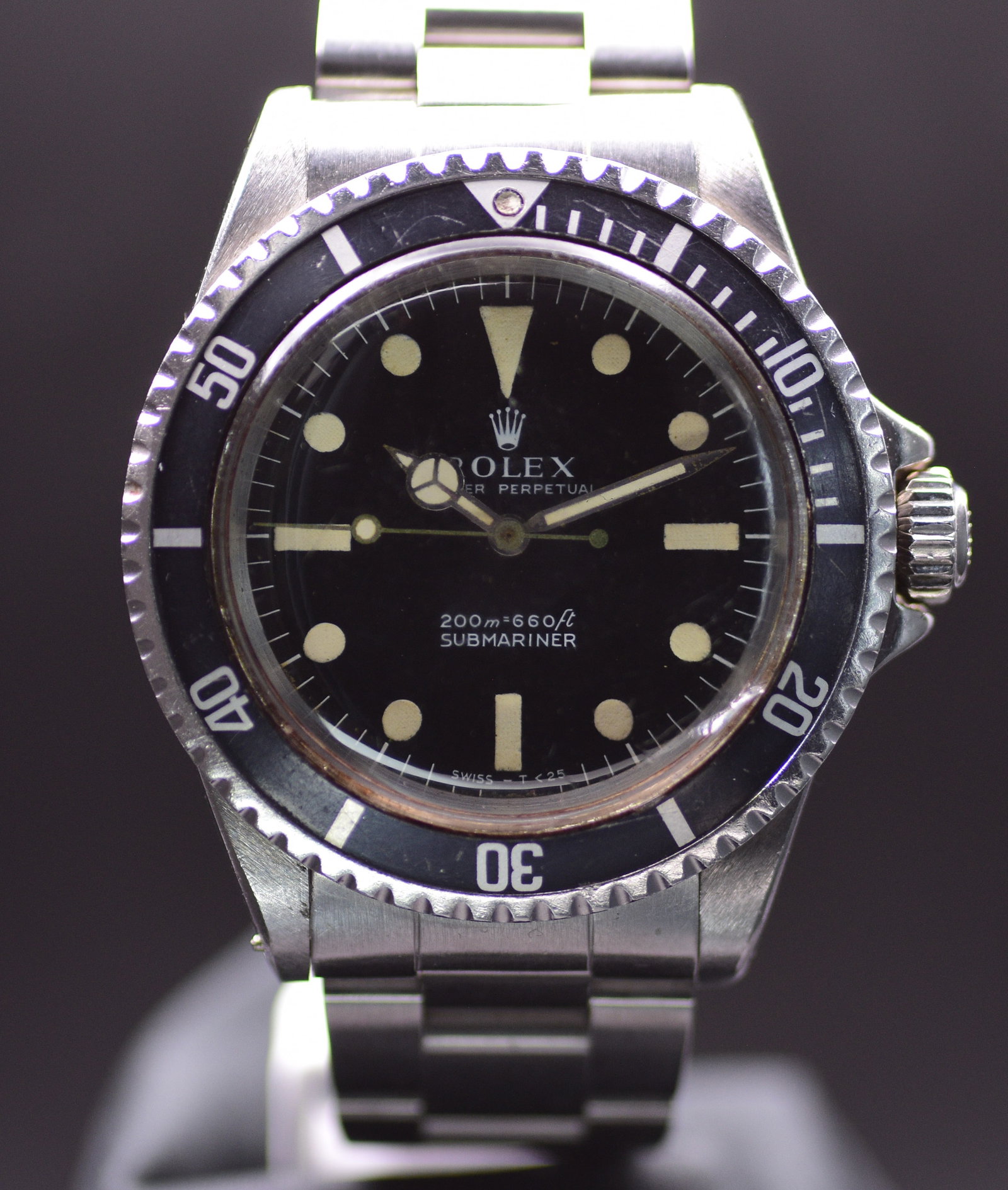 Rolex Submariner Ref. 5513 "Meters First" Matte Dial 1966 Unpolished Case (1 of 8)