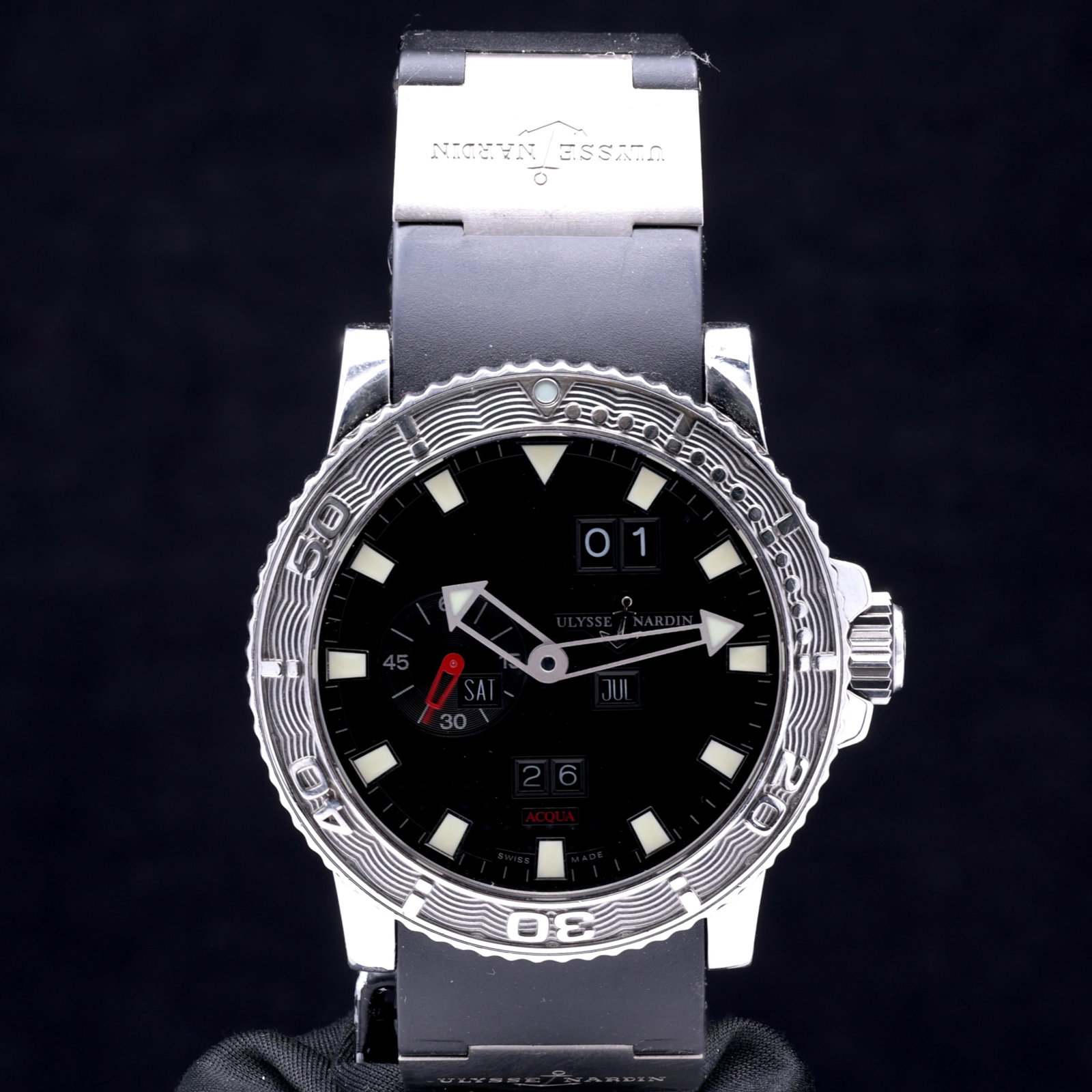 Ulysse Nardin Marine Acqua Perpetual 333-88 Circa 2005 (1 of 7)