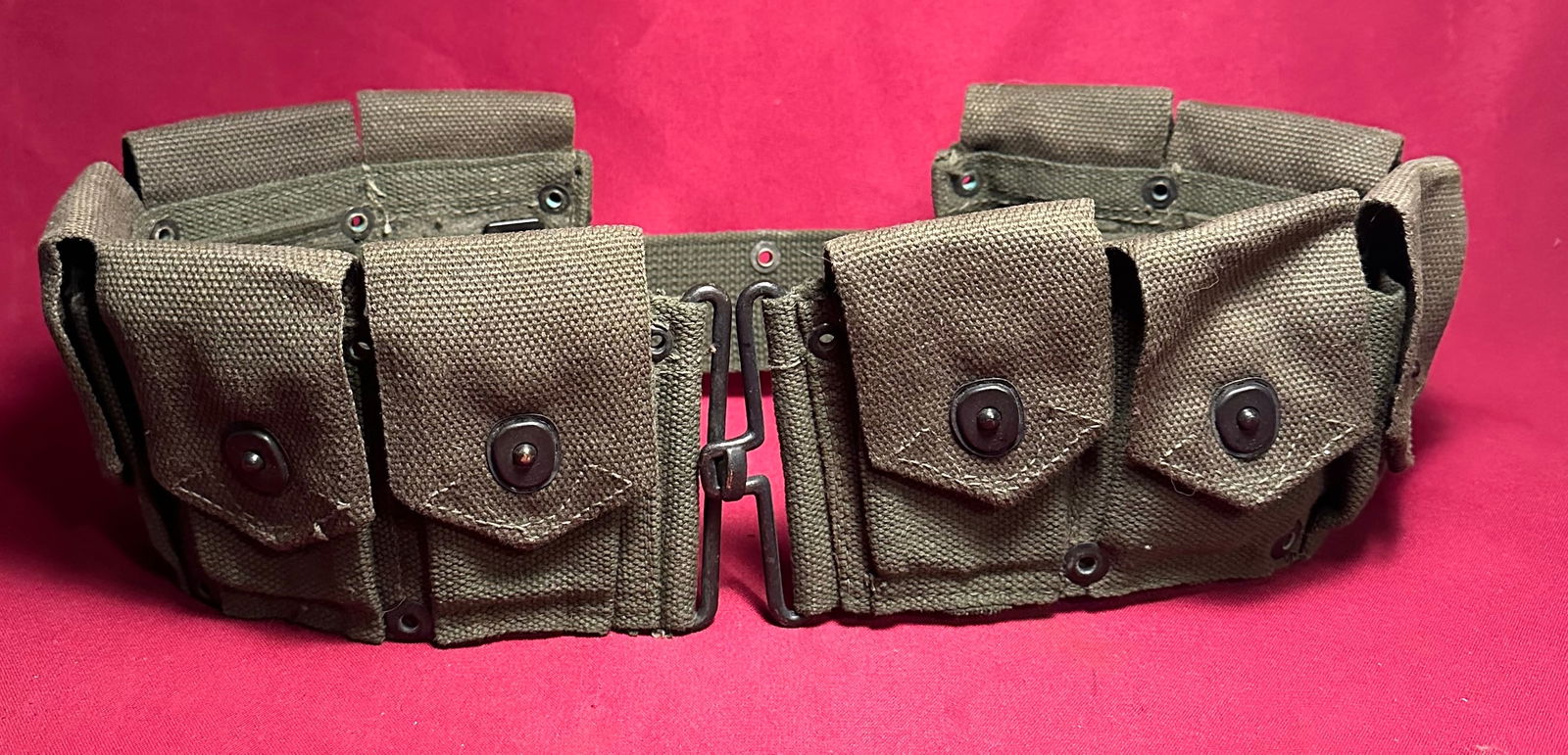 U.S.M.C. Military Ammo Belt (1 of 7)