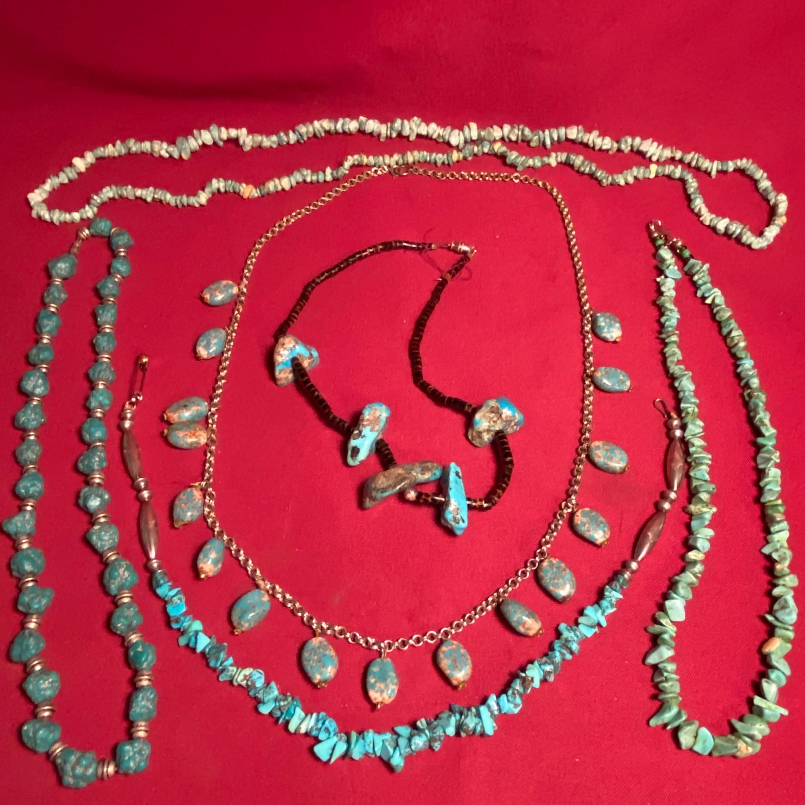 Turquoise Stone Necklace (1 of 6)