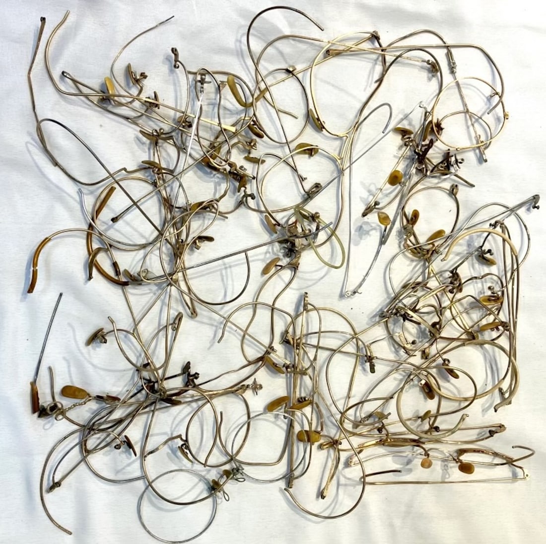 Antique & Vintage Eyeglass Parts, Approx. 200 Grams, 1/10 12K Gold Filled (1 of 4)