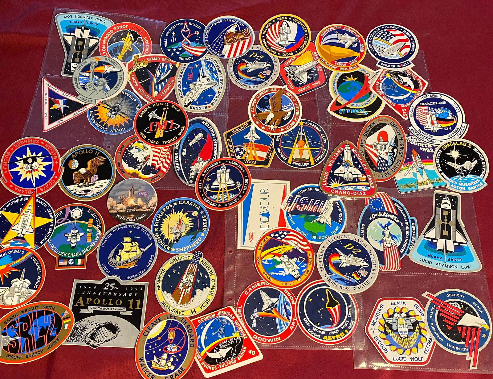 Vintage NASA Employee Space Shuttle Collectible Stickers - Patches, Etc. - Distributed to Employees (1 of 6)
