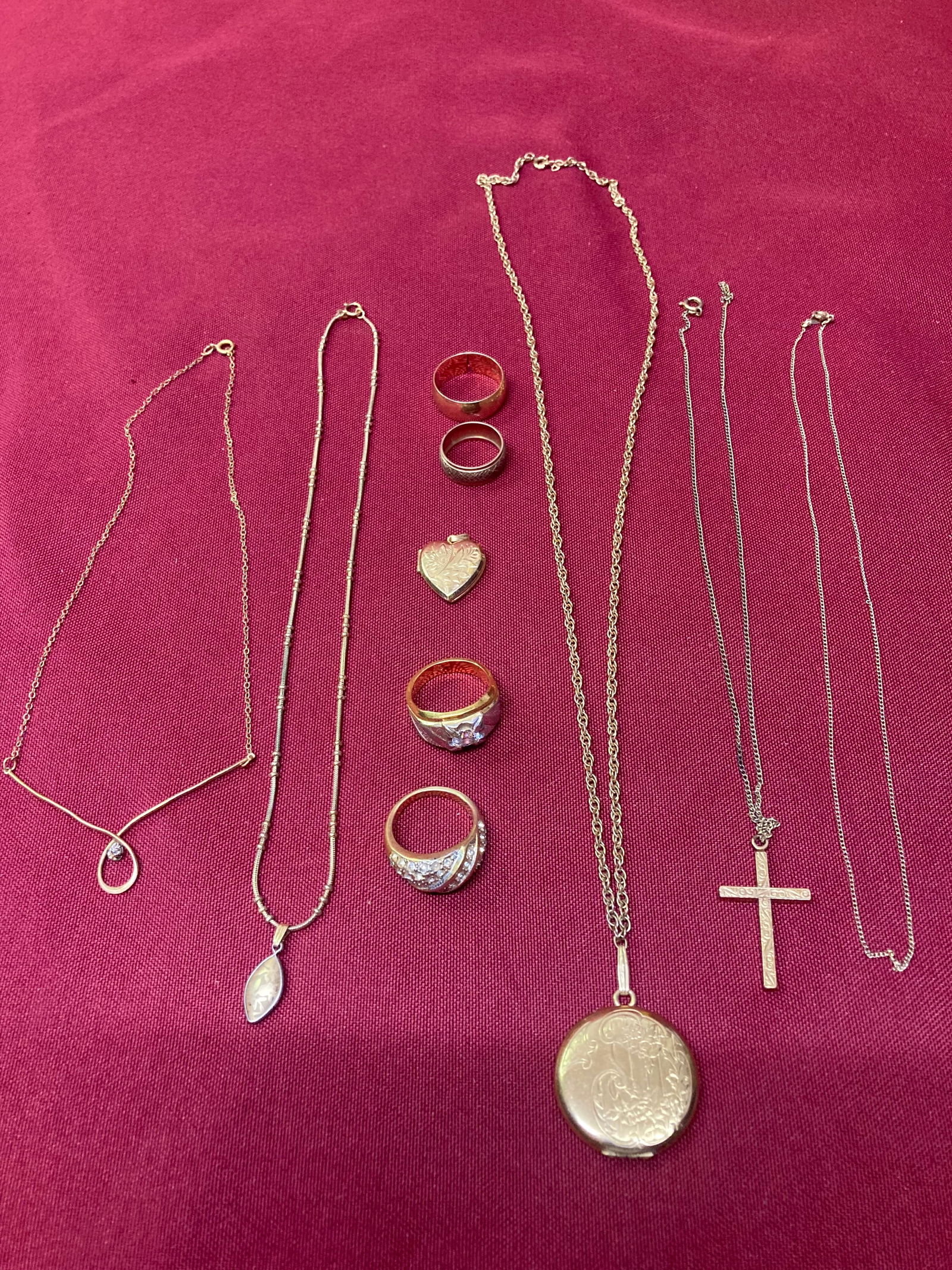 Gold Bearing Jewelry - Including Locket (1 of 7)