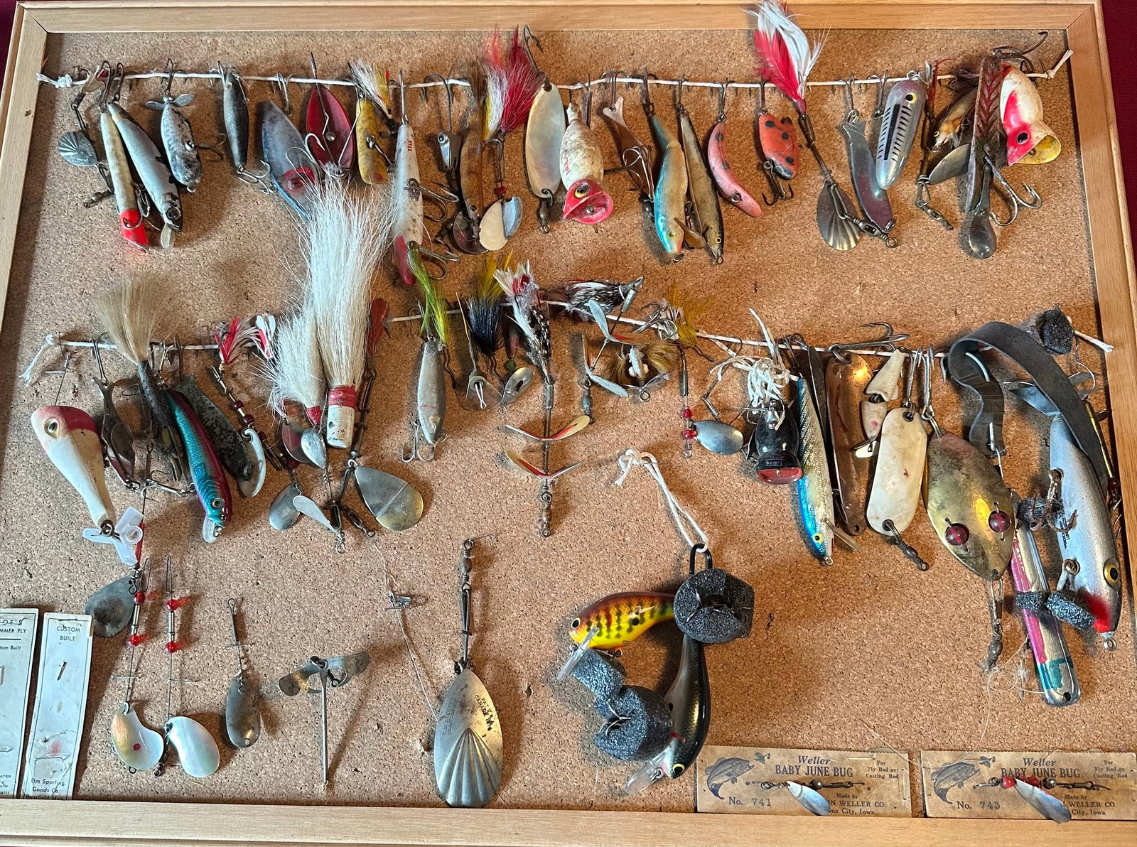 Several Older and Vintage Fishing Lures: Several Older and Vintage Fishing Lures