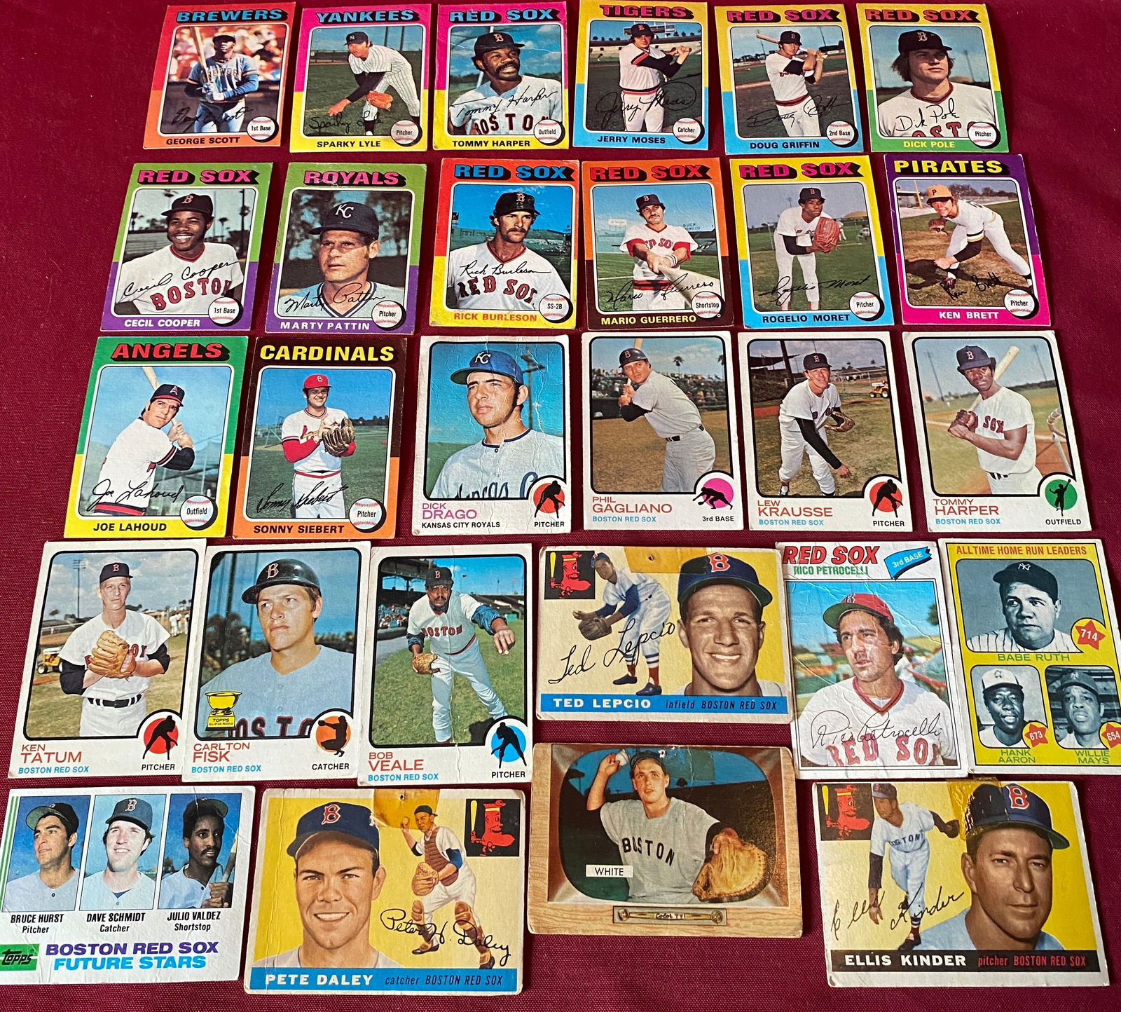 Older Vintage Baseball Cards - Various Players & Years (1 of 6)