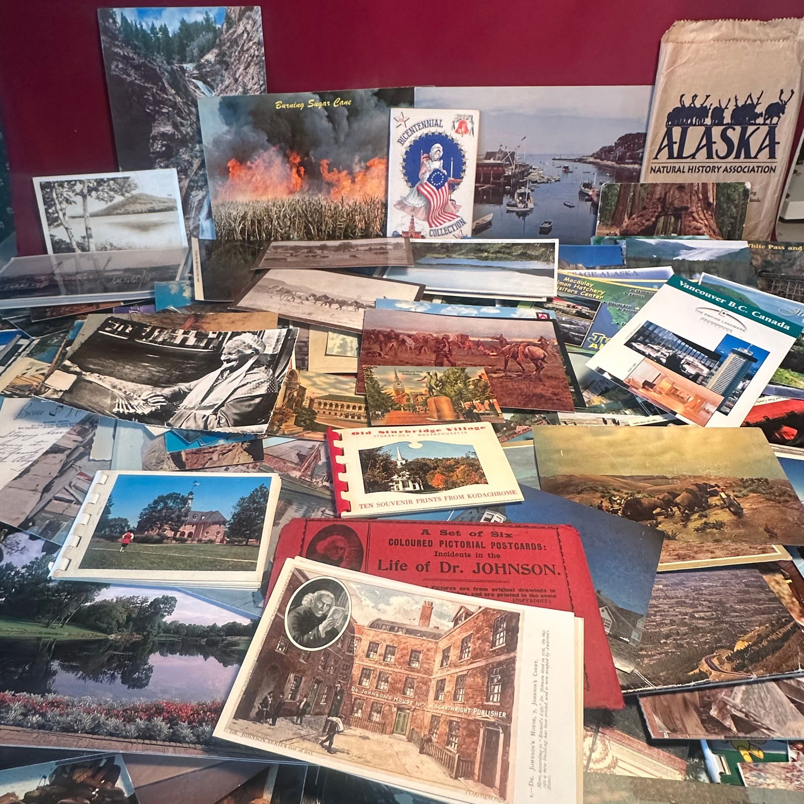 Large Lot of Postcards and Ephemera: Large Lot of Postcards and Ephemera