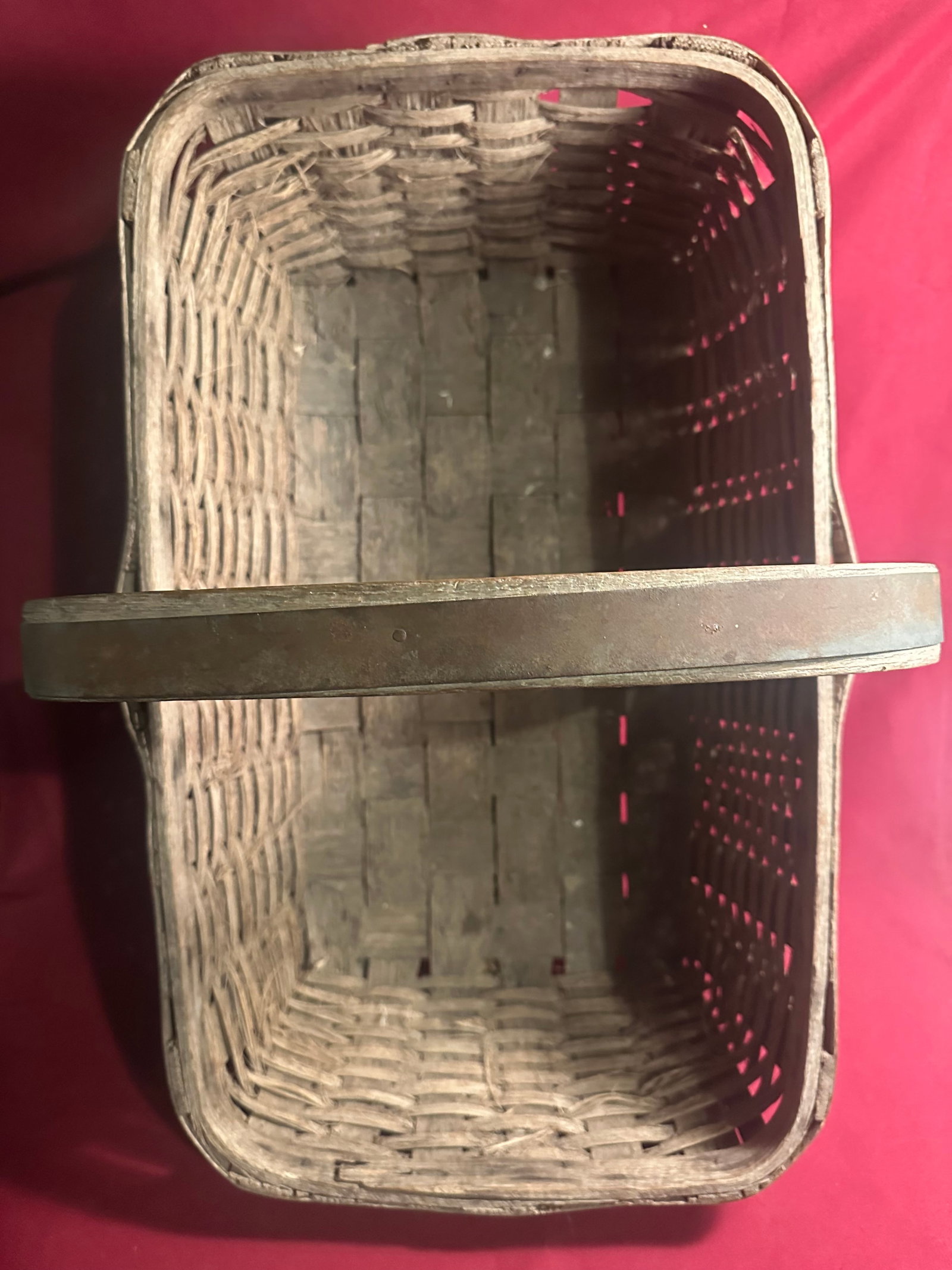 Older Gathering Basket - Approx 24"x14"x16": Older Gathering Basket - Approx 24"x14"x16"