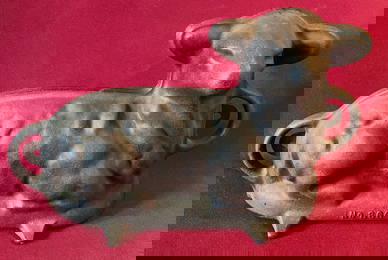 Antique Cast Iron Griswold No 866 Lamb Cake Mold