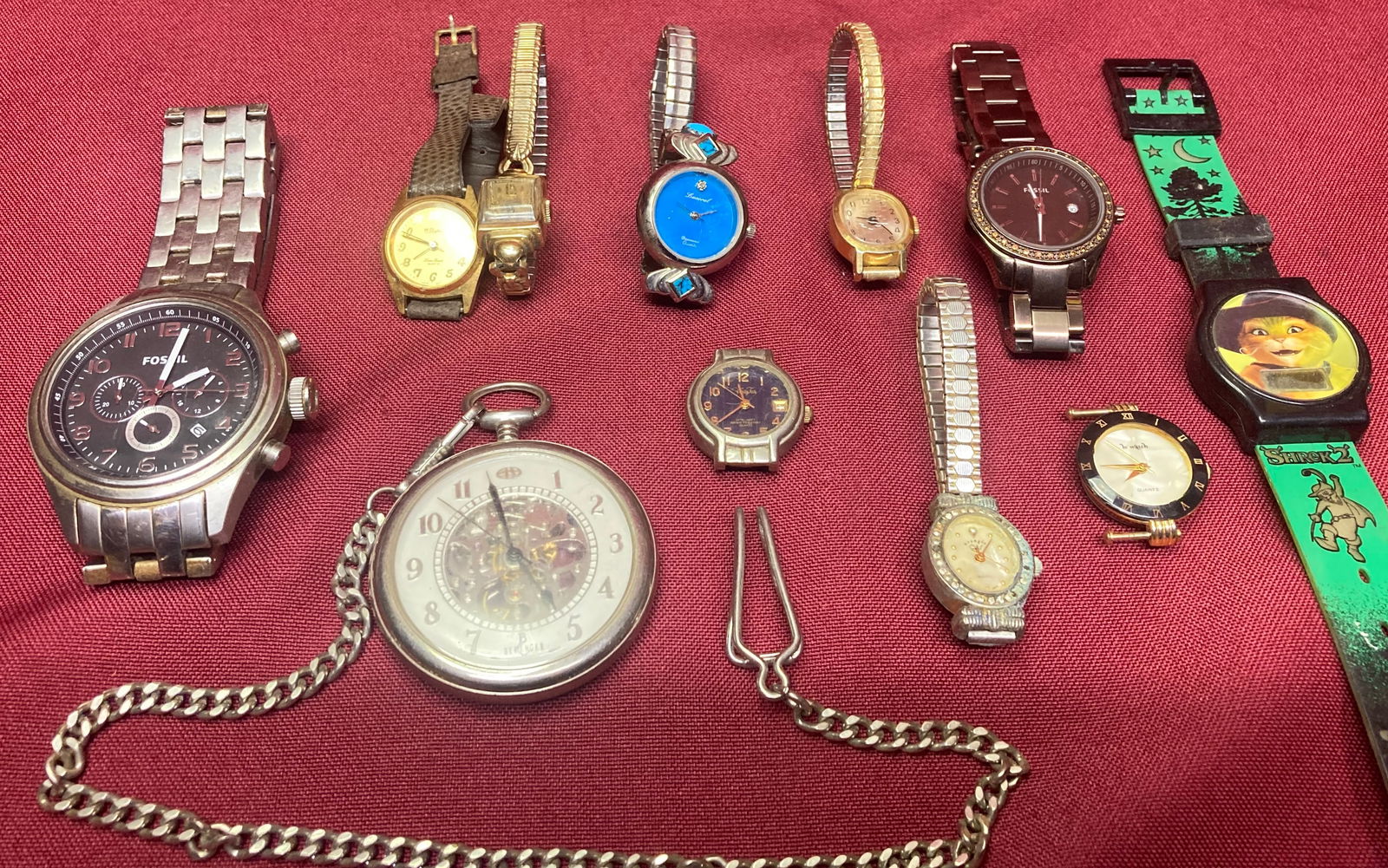 Mixed Watch Lot - Some Sterling, Gold Filled, Etc. (1 of 4)