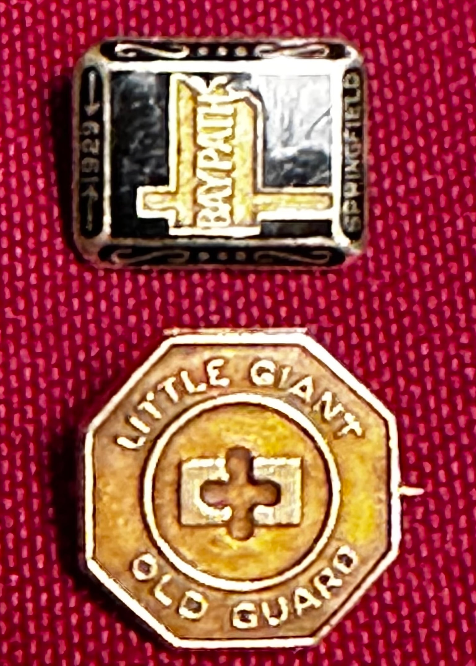 Two 14K Gold Lapel Pins - Approx 4.97 Grams (1 of 4)