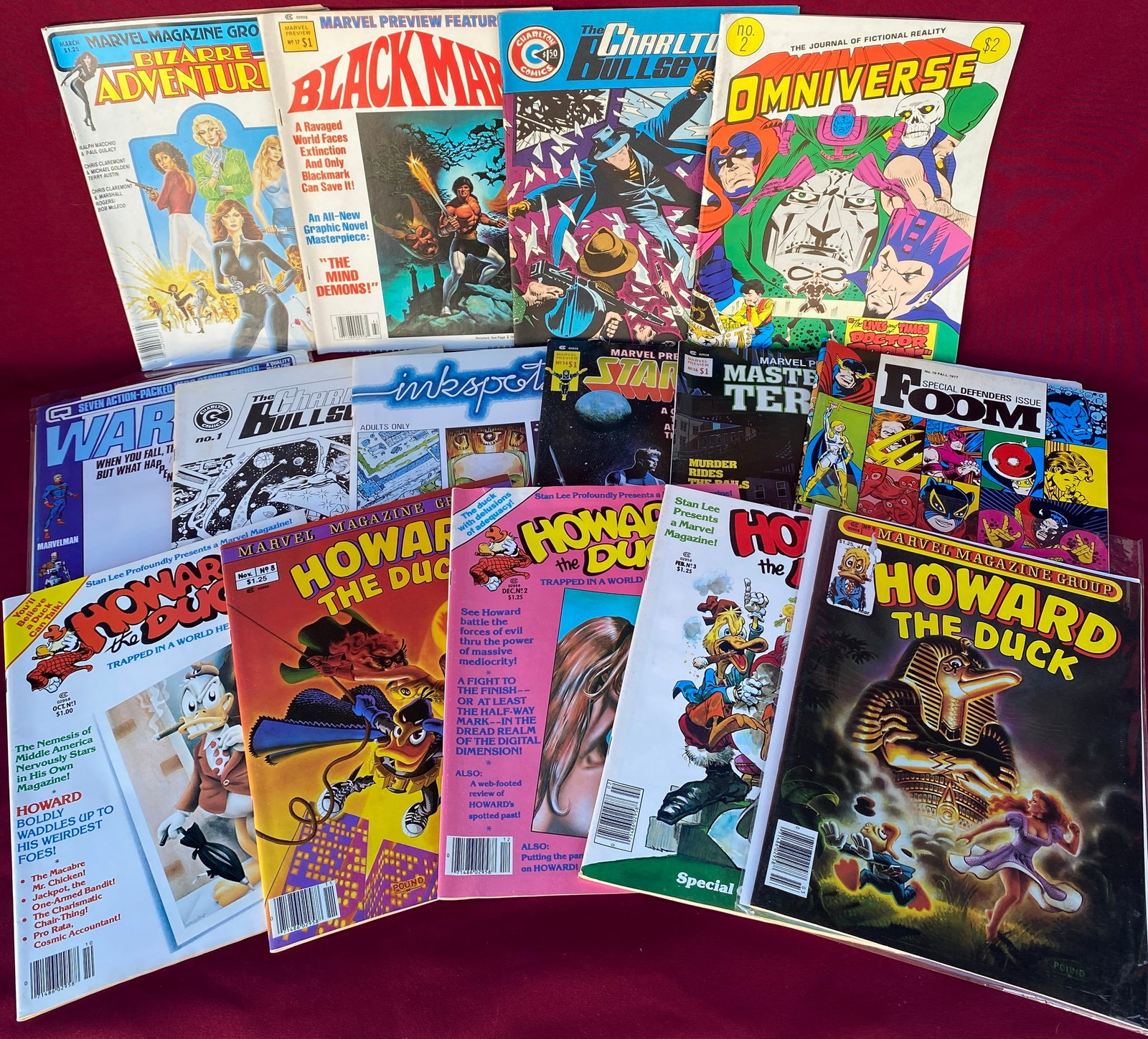 Fifteen Magazine Sized Vintage Comic Books - Various Types (1 of 3)