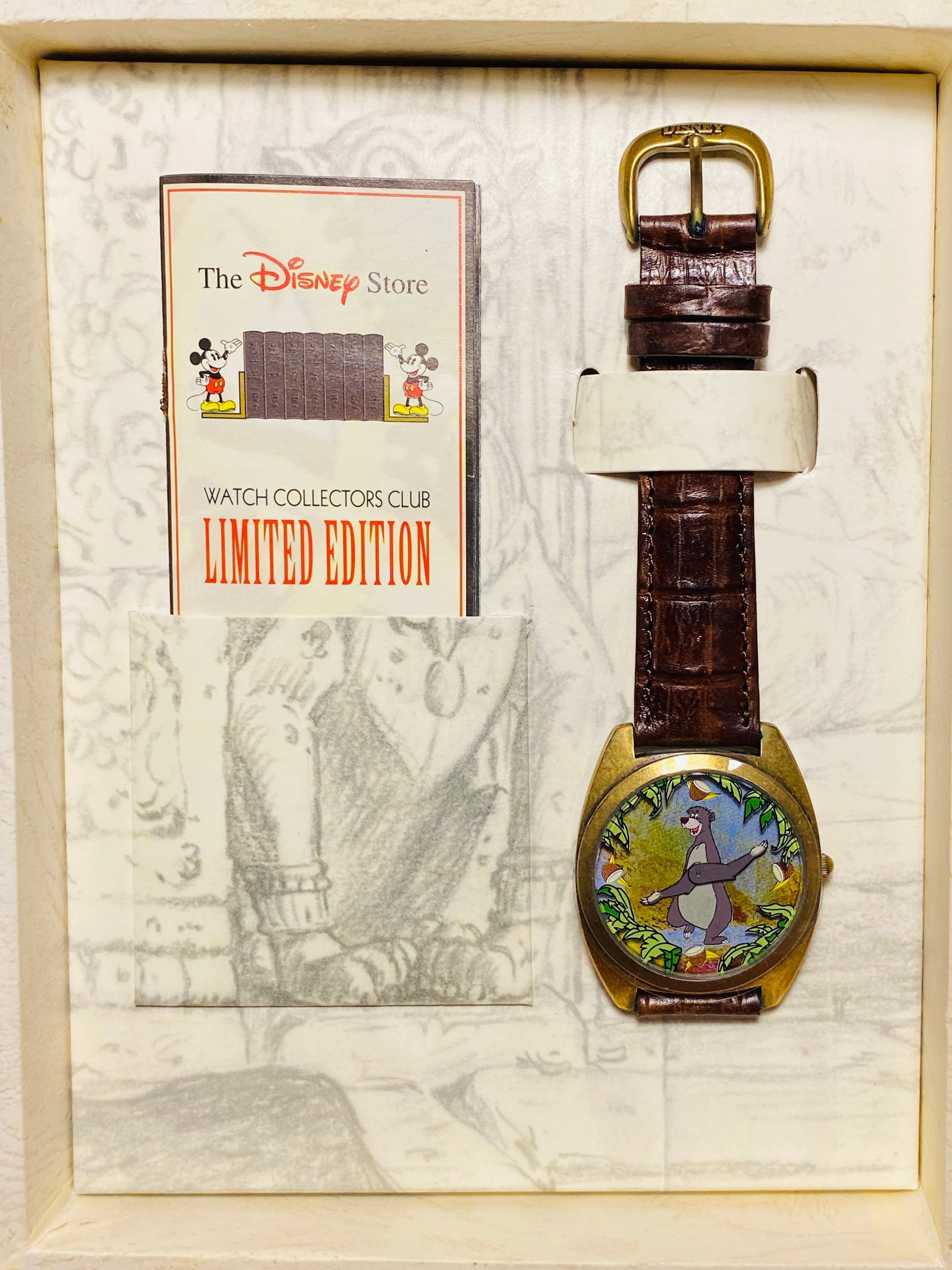 The Jungle Book Collectible Disney Watch in Box No. DS-69: The Jungle Book Collectible Disney Watch in Box No. DS-69