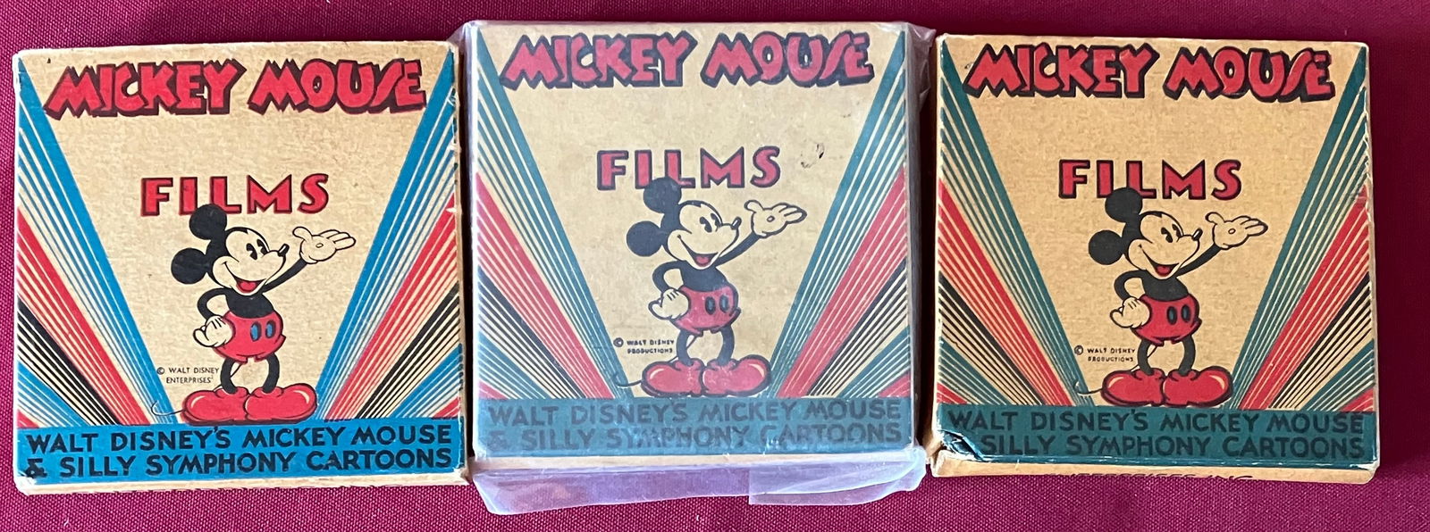 Three Walt Disney Mickey Mouse Films - Mickey in Uncle Tom's Cabin, Dog Catcher Mickey, and Mickey (1 of 4)