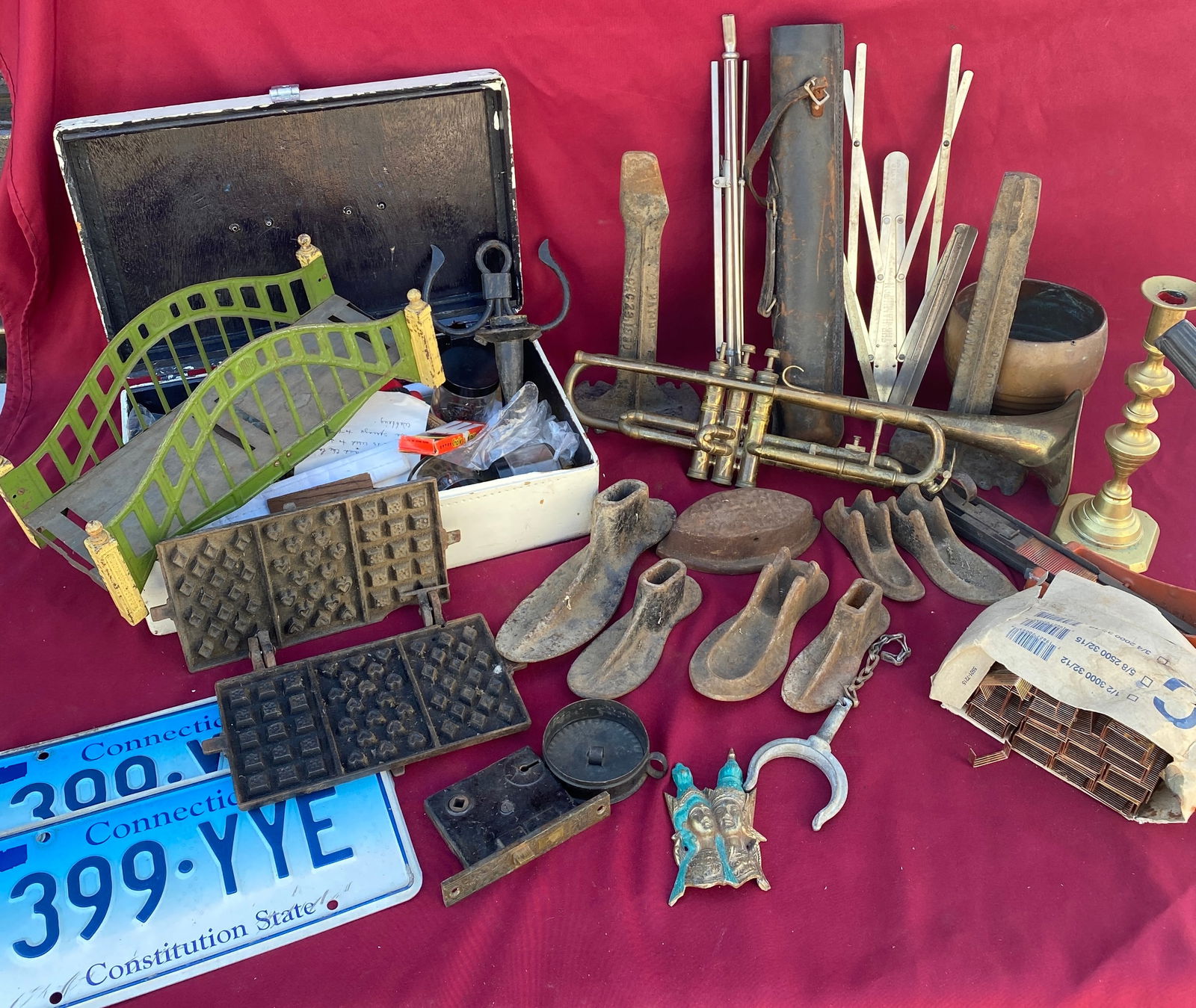 Miscellaneous Items - Trumpet, Shoe Forms, Hardware, and More (1 of 6)
