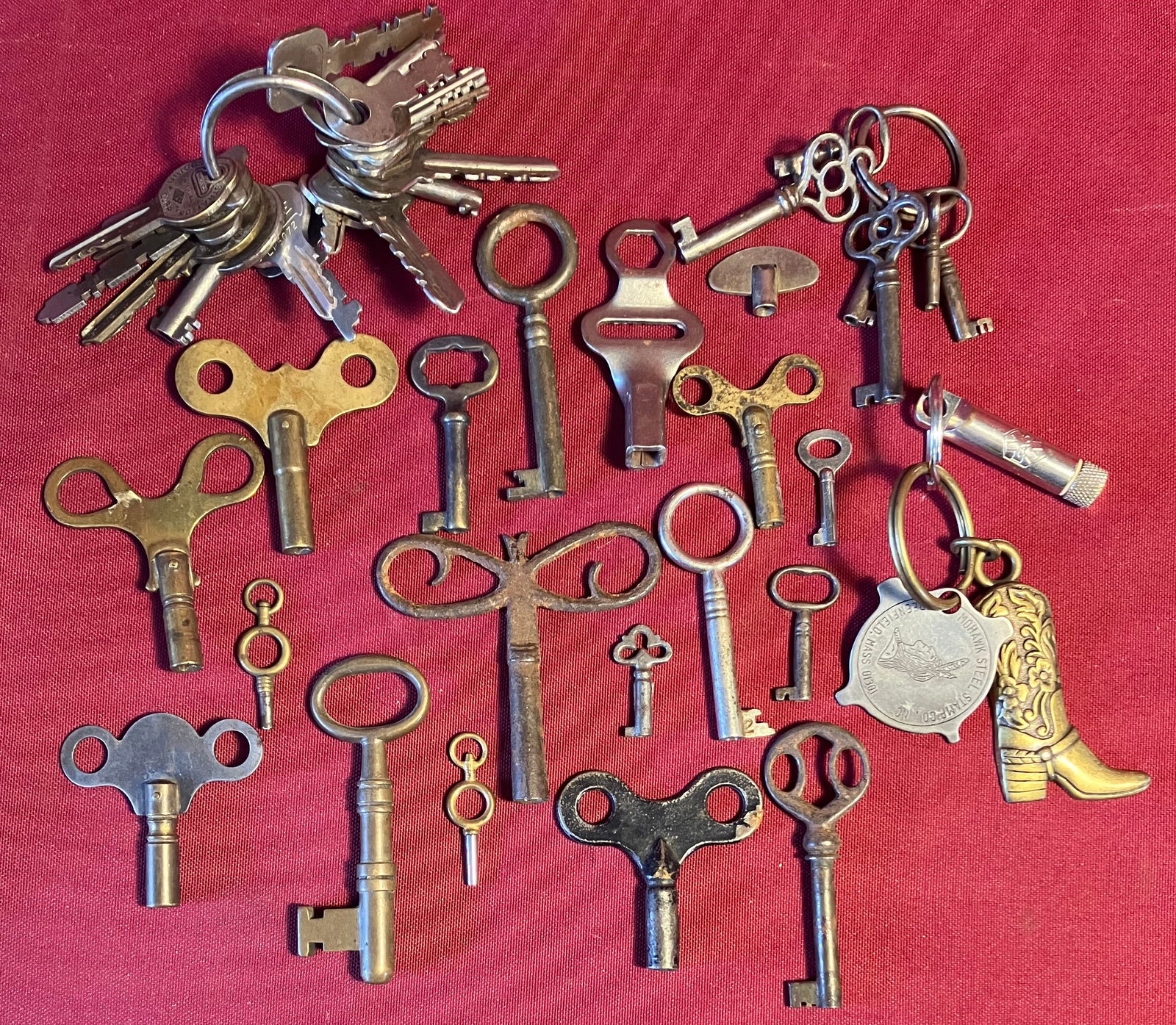 Assortment of Antique and Vintage Keys - Skeleton, Clock, Watch, Etc. (1 of 5)