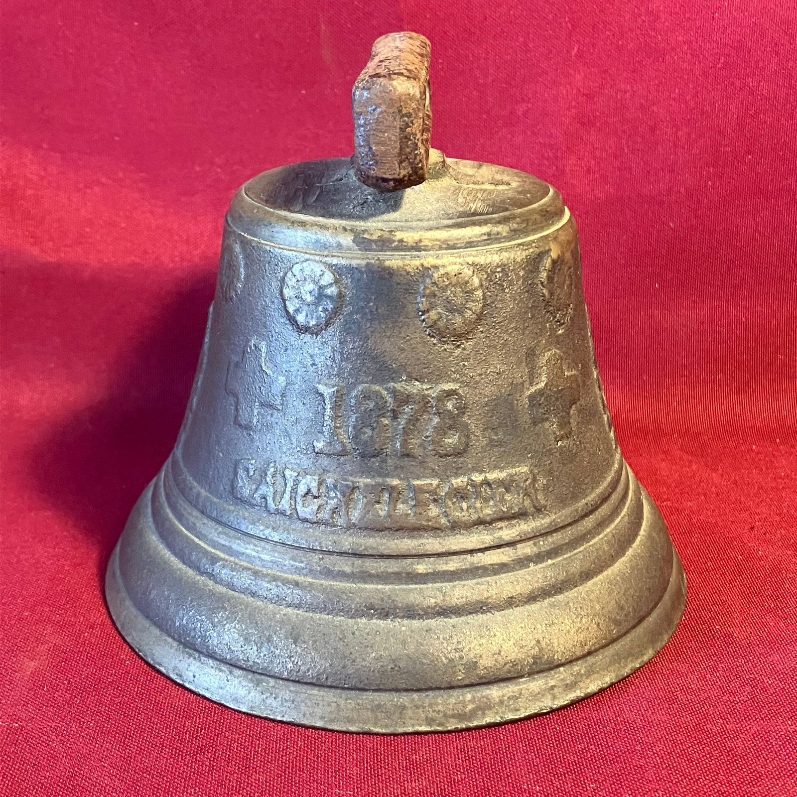 Older Swiss Cow Bell - Missing Clapper (1 of 4)