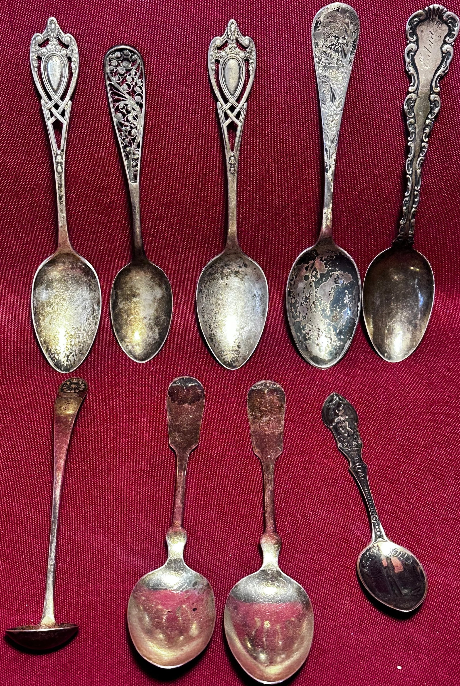 Sterling Silver Spoons - Approx 148 Grams: Sterling Silver Spoons - Approx 148 Grams