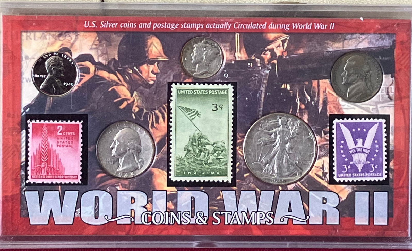 WWII Coin and Stamp Collection (1 of 4)