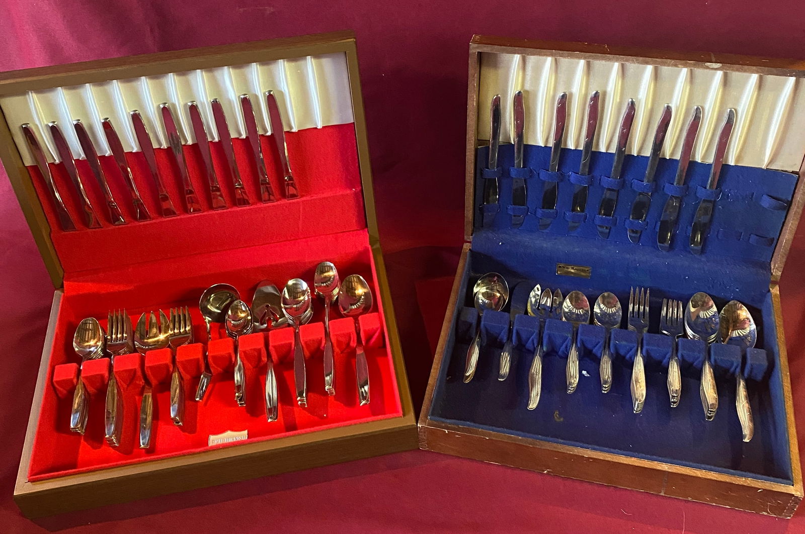 Two Sets of Flatware in Boxes (1 of 6)