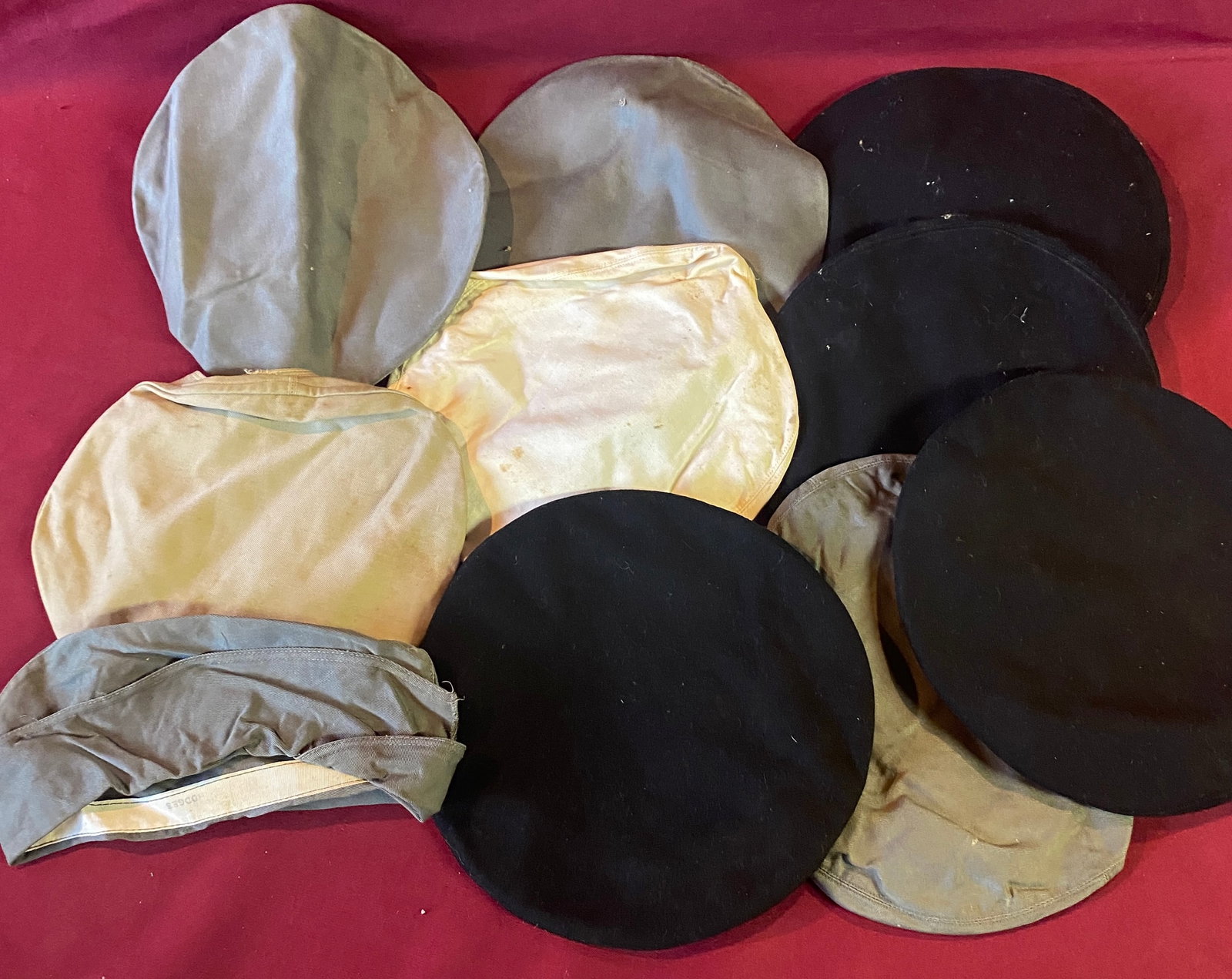 Several Navy Hats - Part of Captain A.T. Hodges Estate (1 of 5)