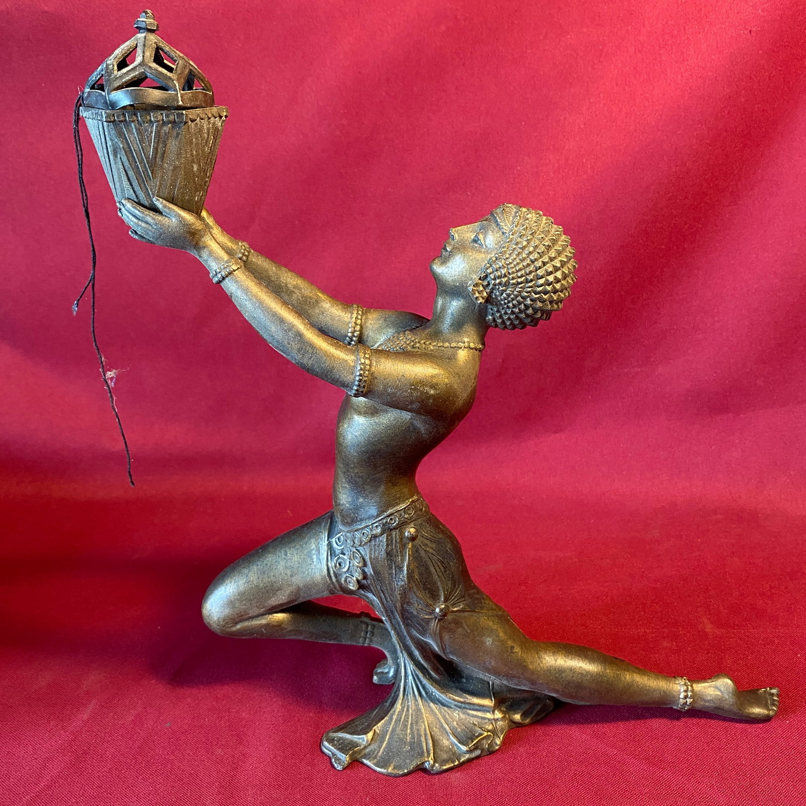 Vintage Vantines Art Deco Incense Burner: Vintage Vantines Art Deco Incense Burner