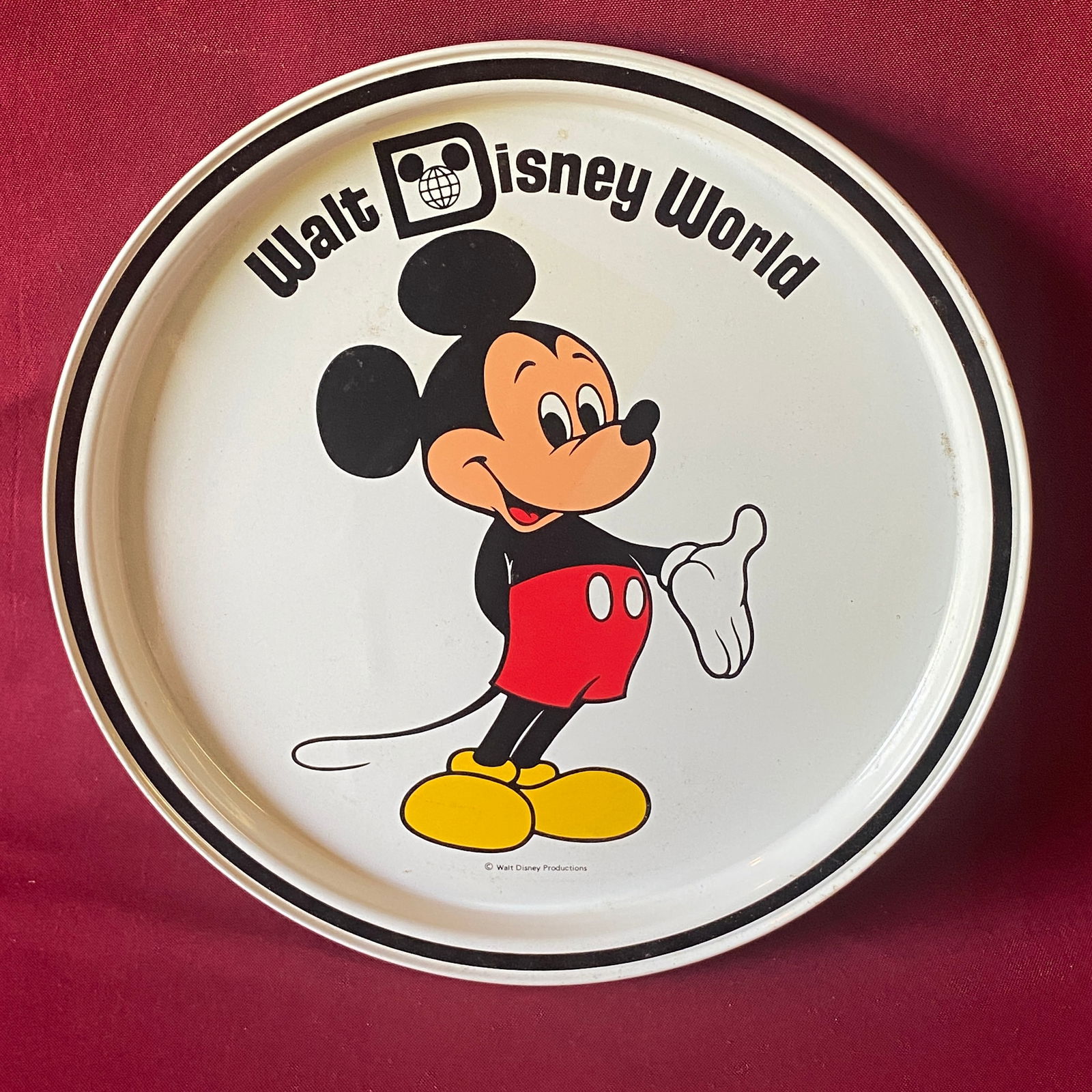 Vintage Walt Disney Mickey Mouse Tray (1 of 5)