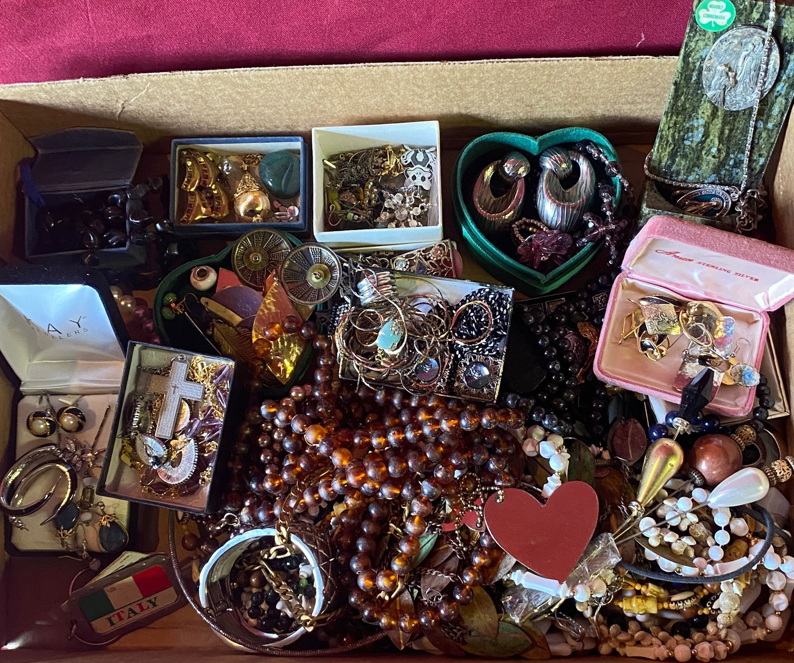 Older, Vintage, and Costume Jewelry - Various Conditions, Singles, Repurpose, Etc. (1 of 6)