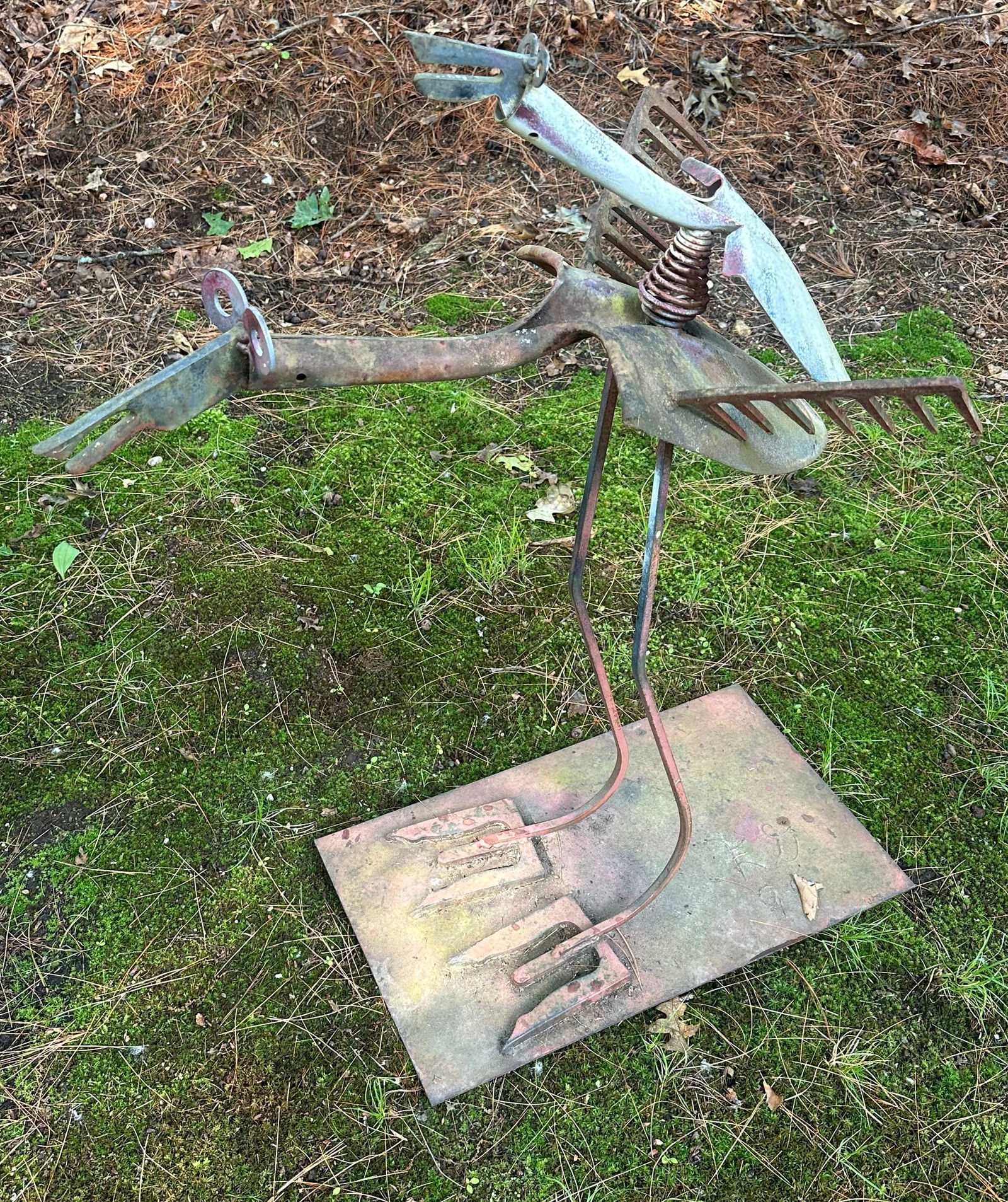 Metal Yard Art of Birds (1 of 6)