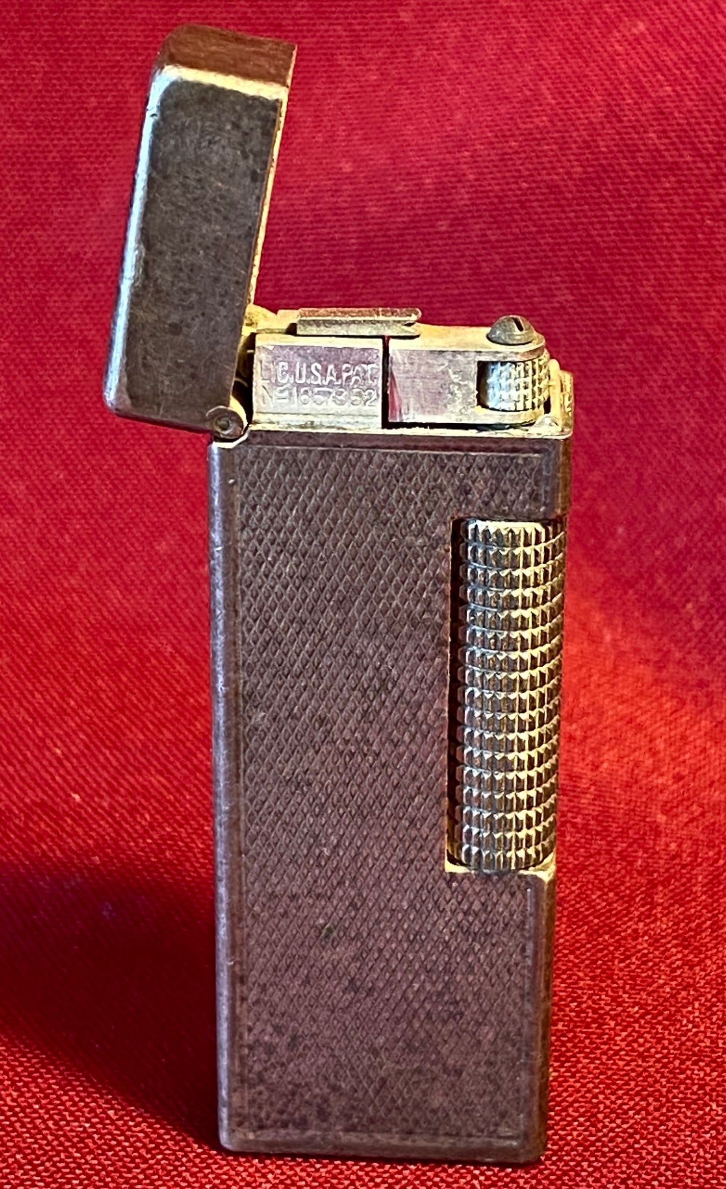 Rare Dunhill Rollagas Butane Pocket Cigarette Lighter (1 of 4)