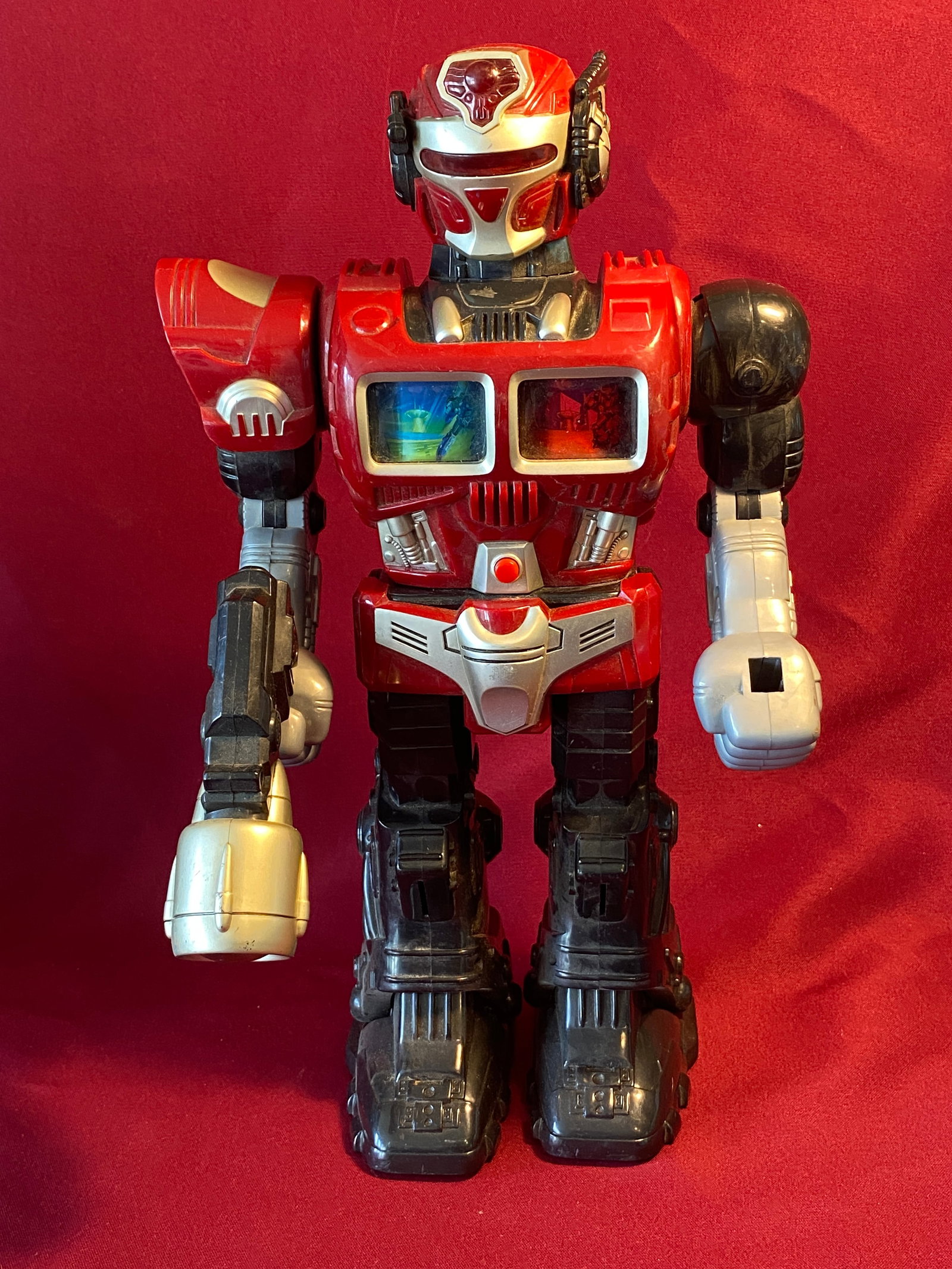 Red Hap-P-Kid 2005 14" Walking Talking Robot (1 of 4)