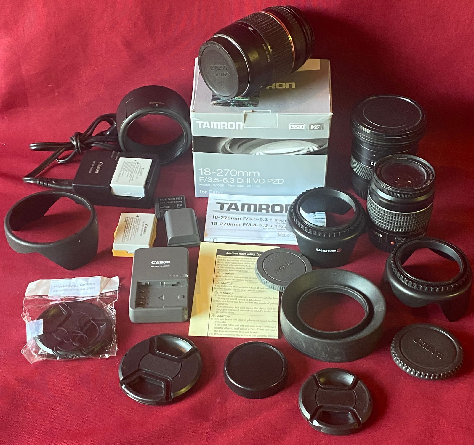 Camera Lenses, Camera Accessories, Etc. - Canon,: Camera Lenses, Camera Accessories, Etc. - Canon,