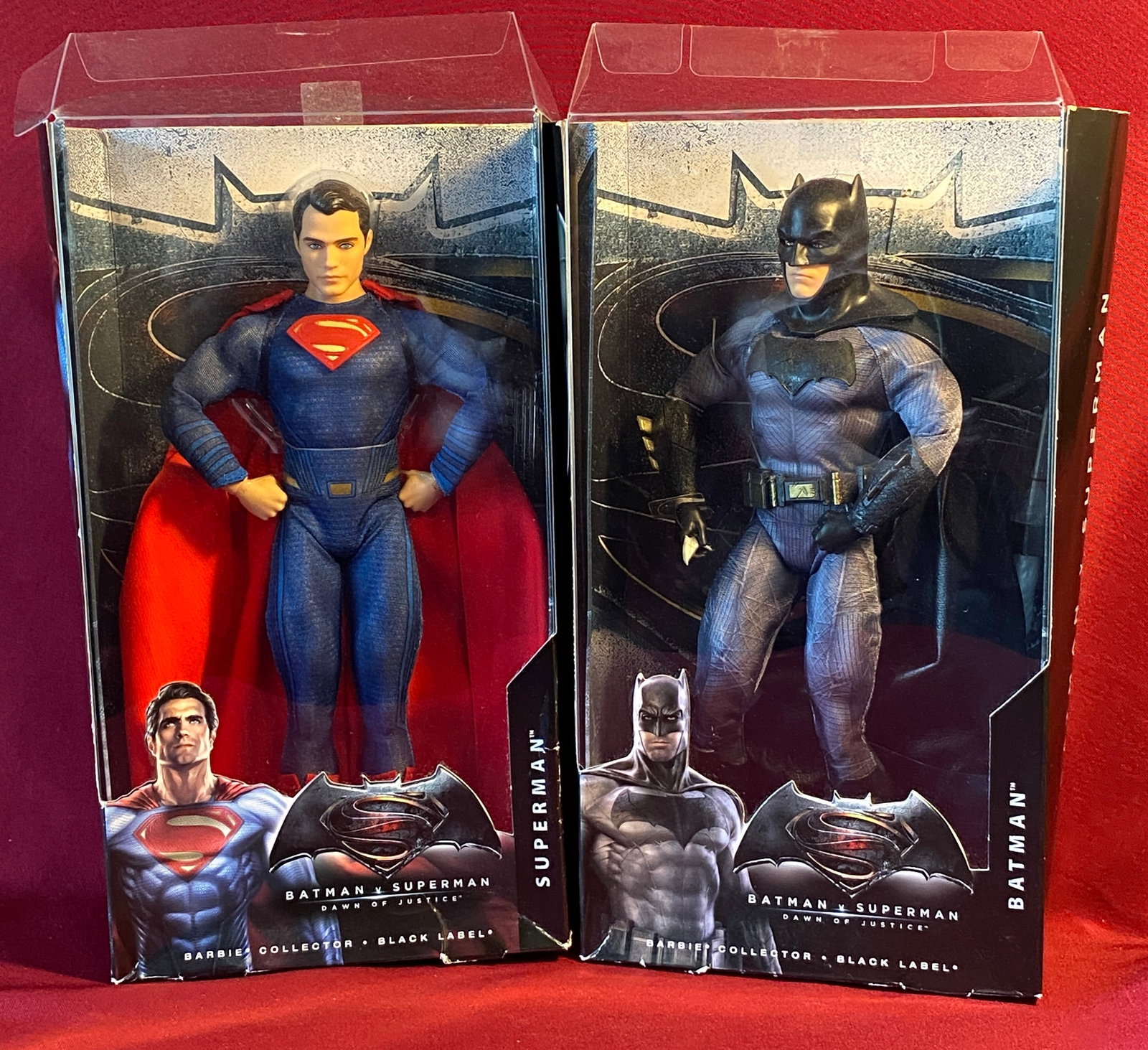 Two Dawn of Justice Batman vs Superman Action Figures by Mattel - Batman & Superman (1 of 5)