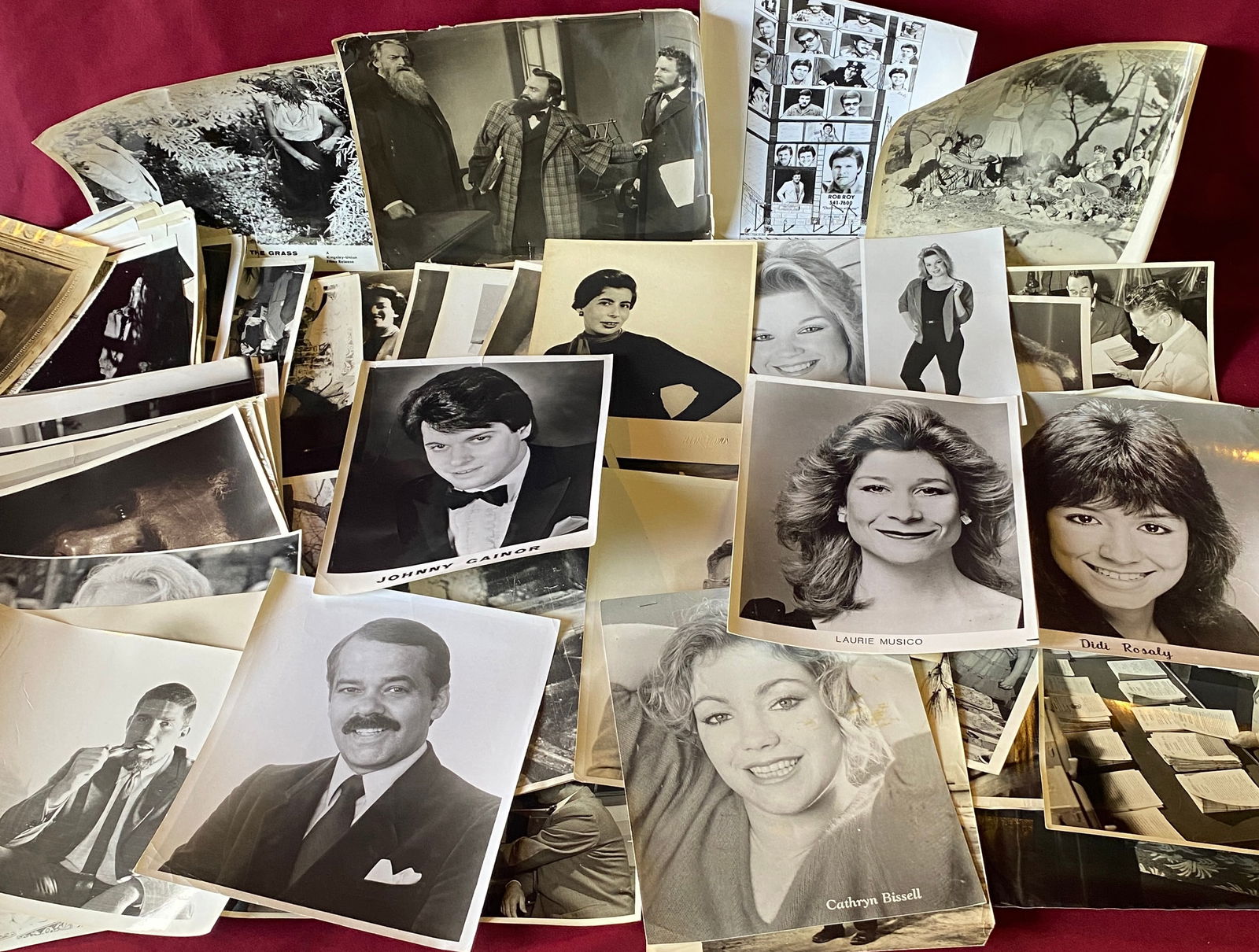 Various Older Entertainment and Art Related Head Shots, Photographs, Etc. (1 of 4)