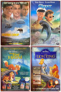 Four Disney and Children's Movie & Advertisement Posters: Four Disney and Children's Movie & Advertisement Posters