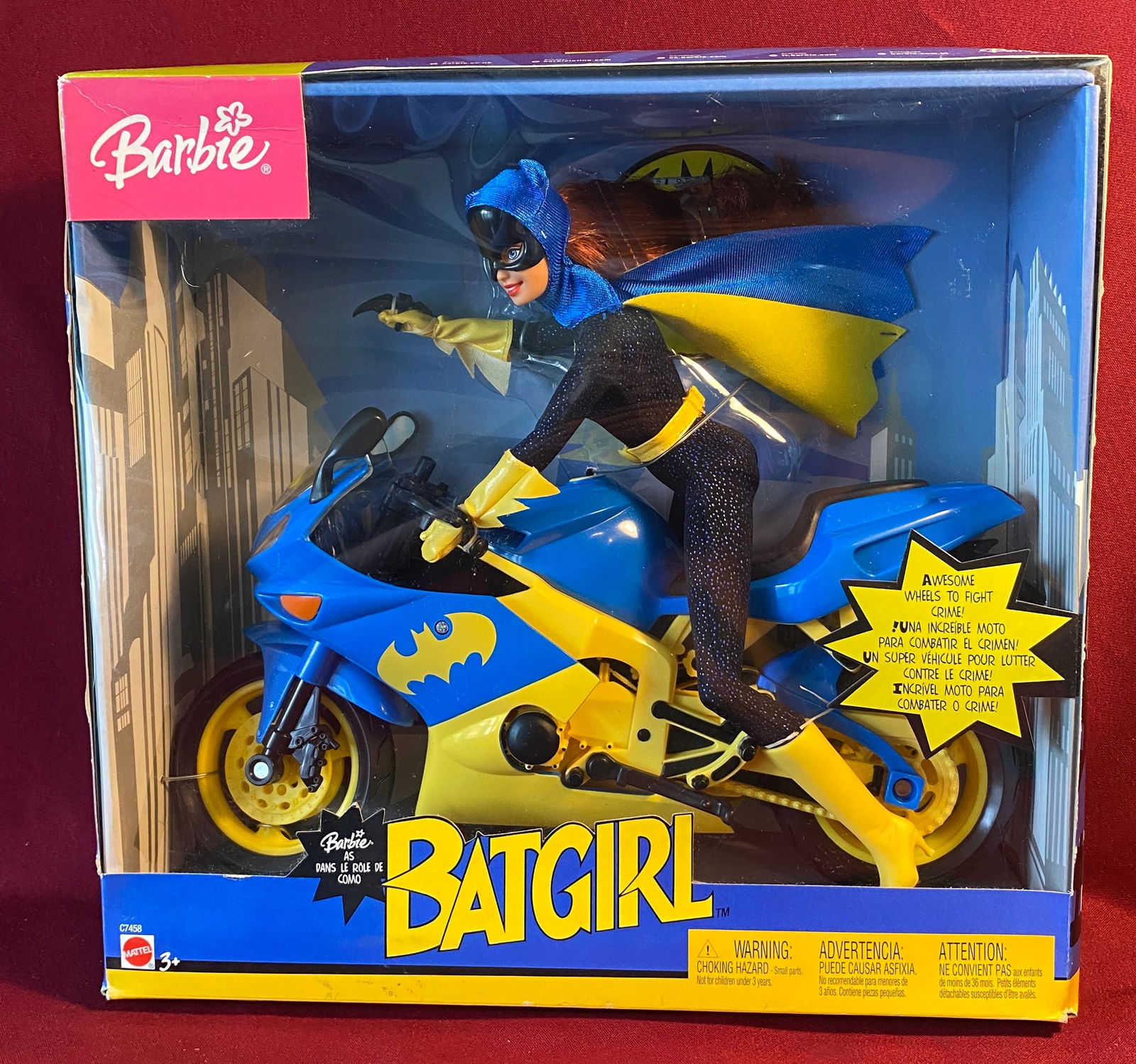 Mattel Batgirl Collectible Barbie Doll in Original Box: Mattel Batgirl Collectible Barbie Doll in Original Box