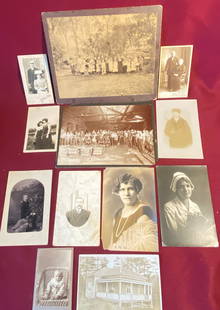 Old Photographs and Real Photo Postcards - Including Foundry Workers: Old Photographs and Real Photo Postcards - Including Foundry Workers